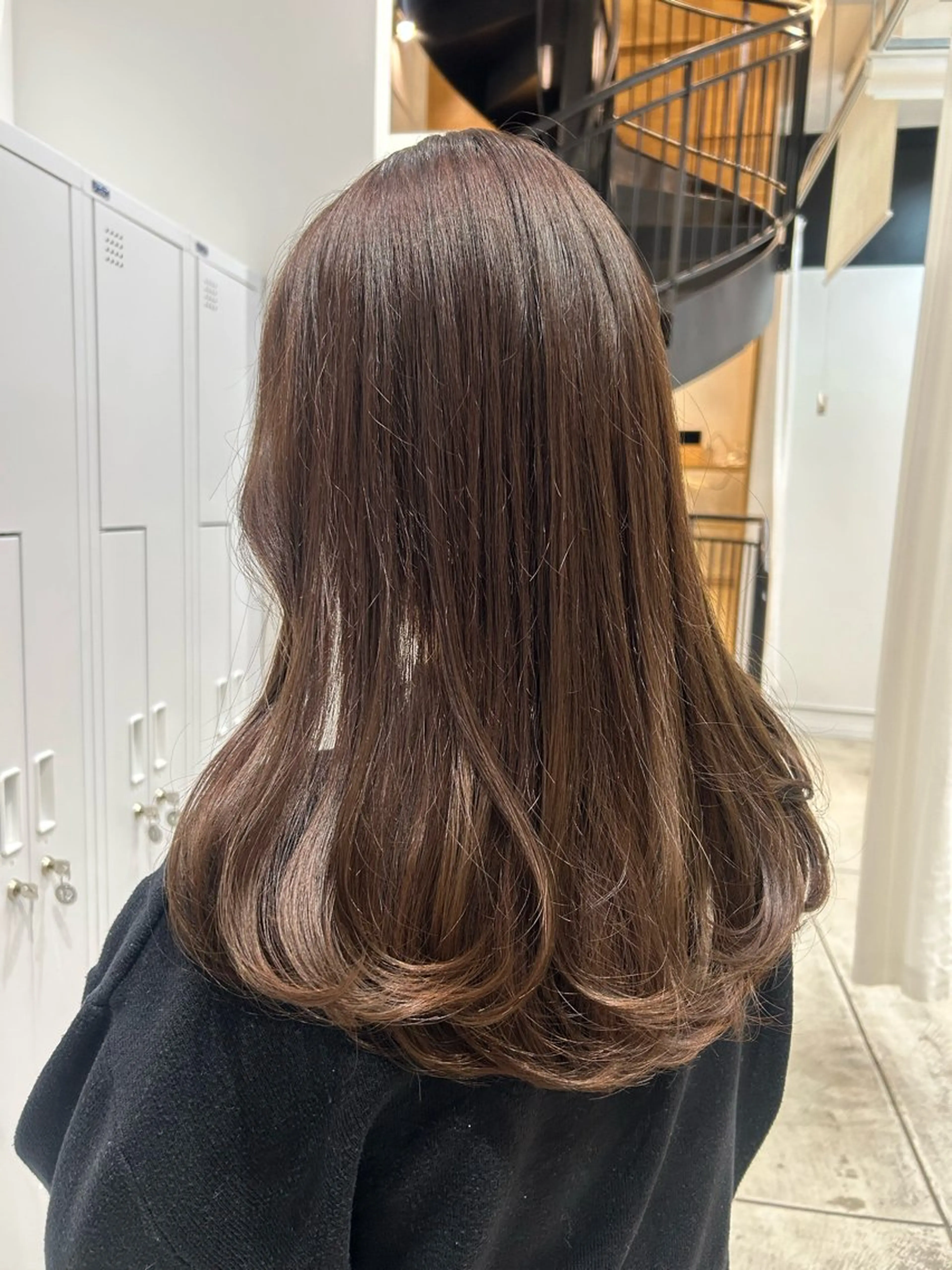 ロング カラー メンズ カット ヘアカラー トリートメント yuka .のヘアスタイル