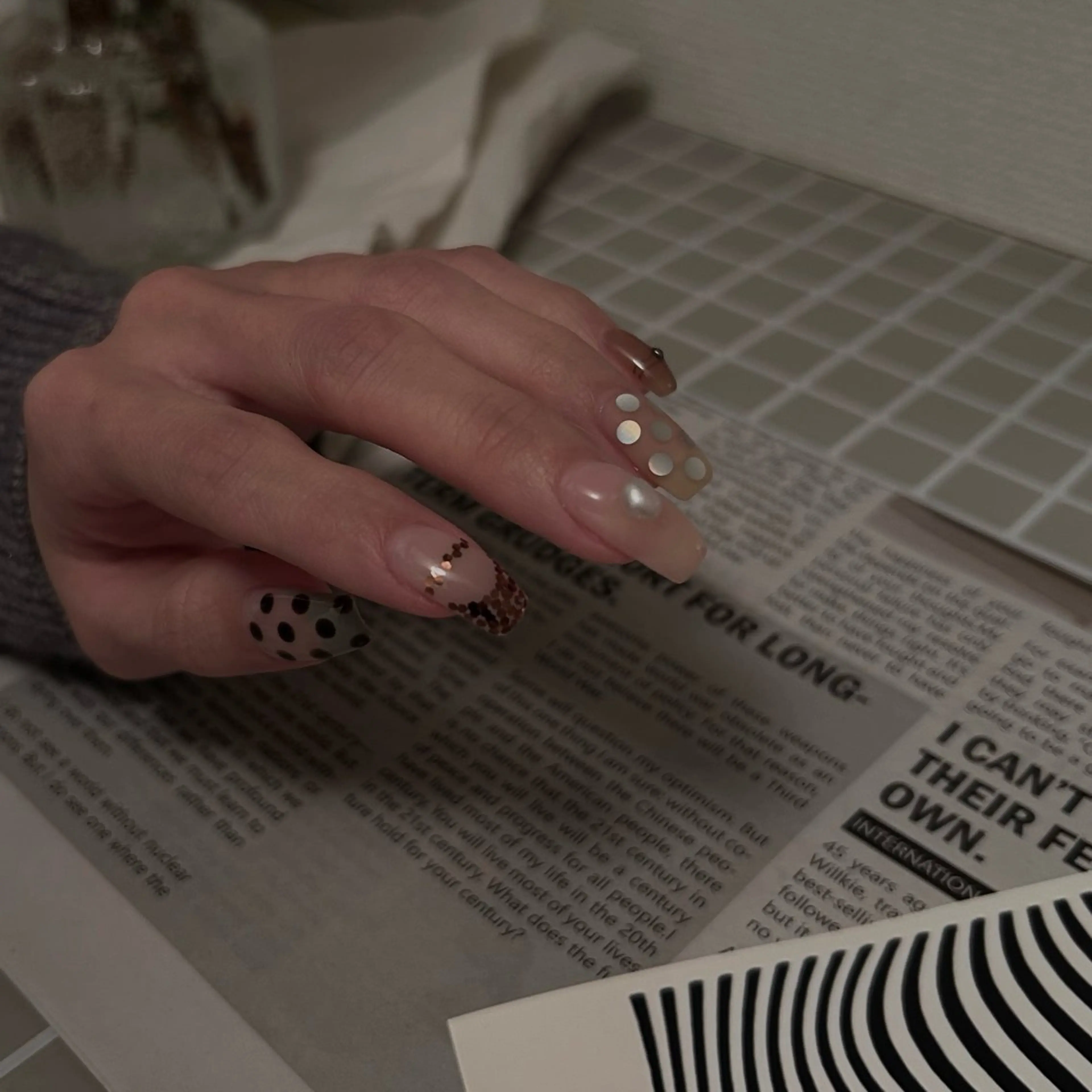 ネイル qua.立川 yukina⋆˙のネイルデザイン