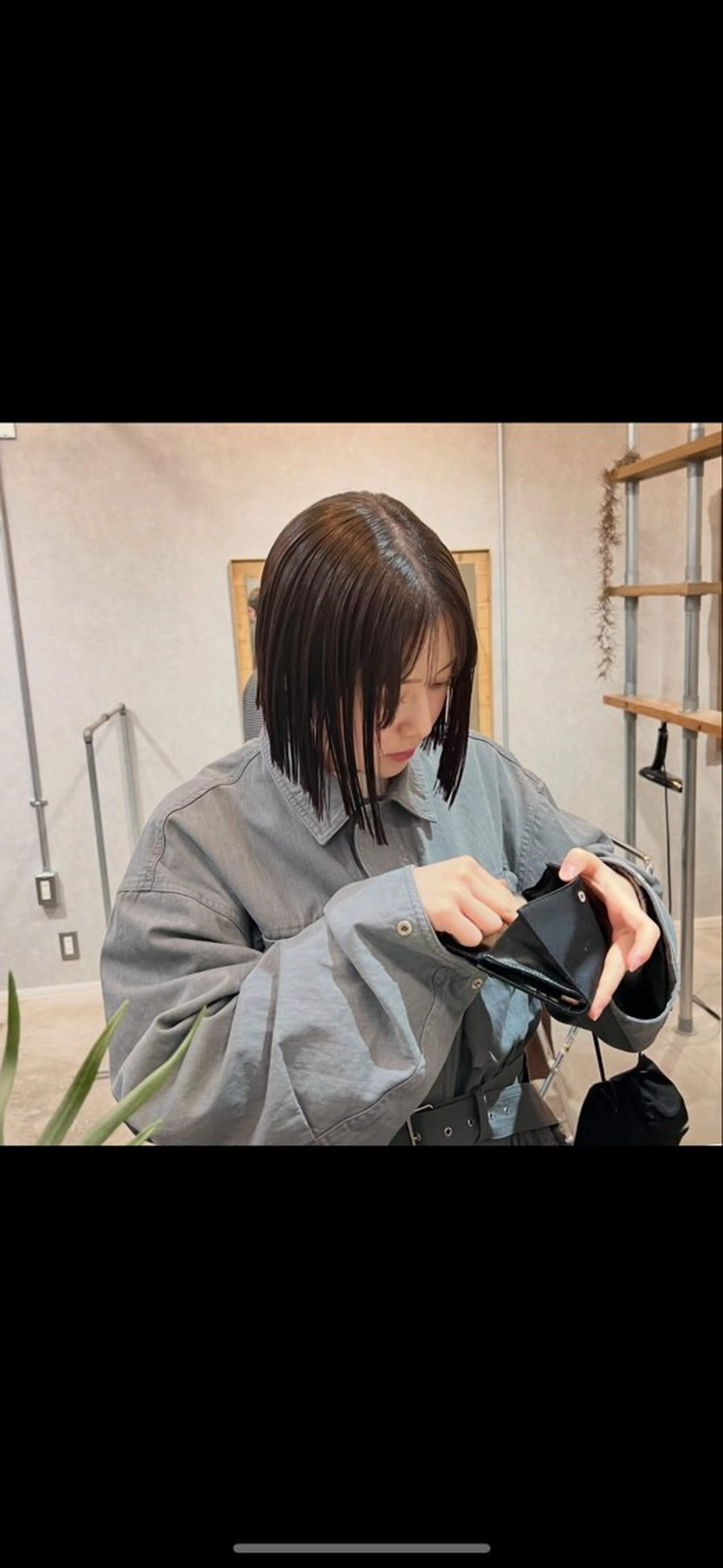 ショート カラー トリートメント Asobi所属・透明感♡くすみカラー 🍏Haruka🍏のヘアスタイル