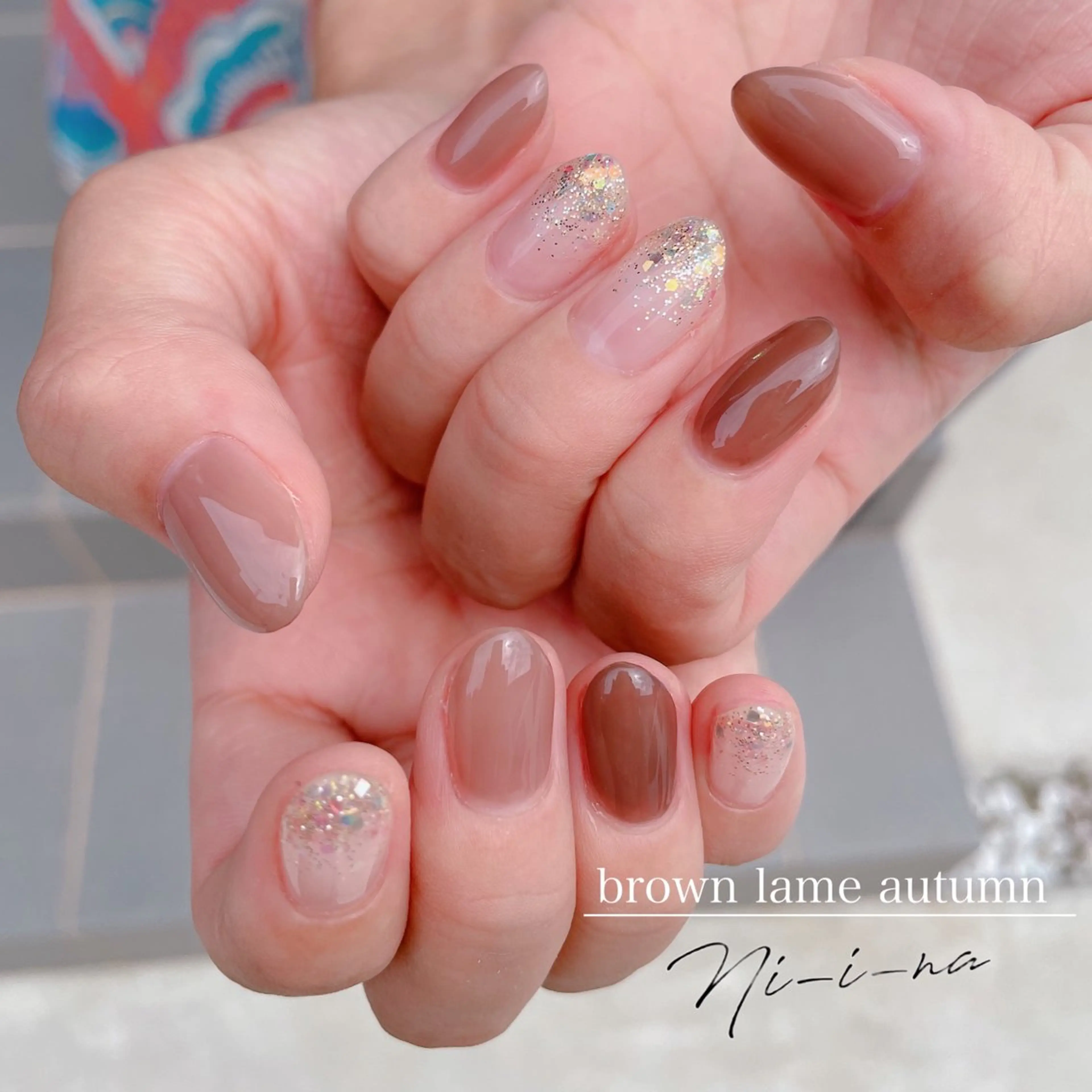 ネイル ハンドネイル nail salon Ni-i-naのネイルデザイン