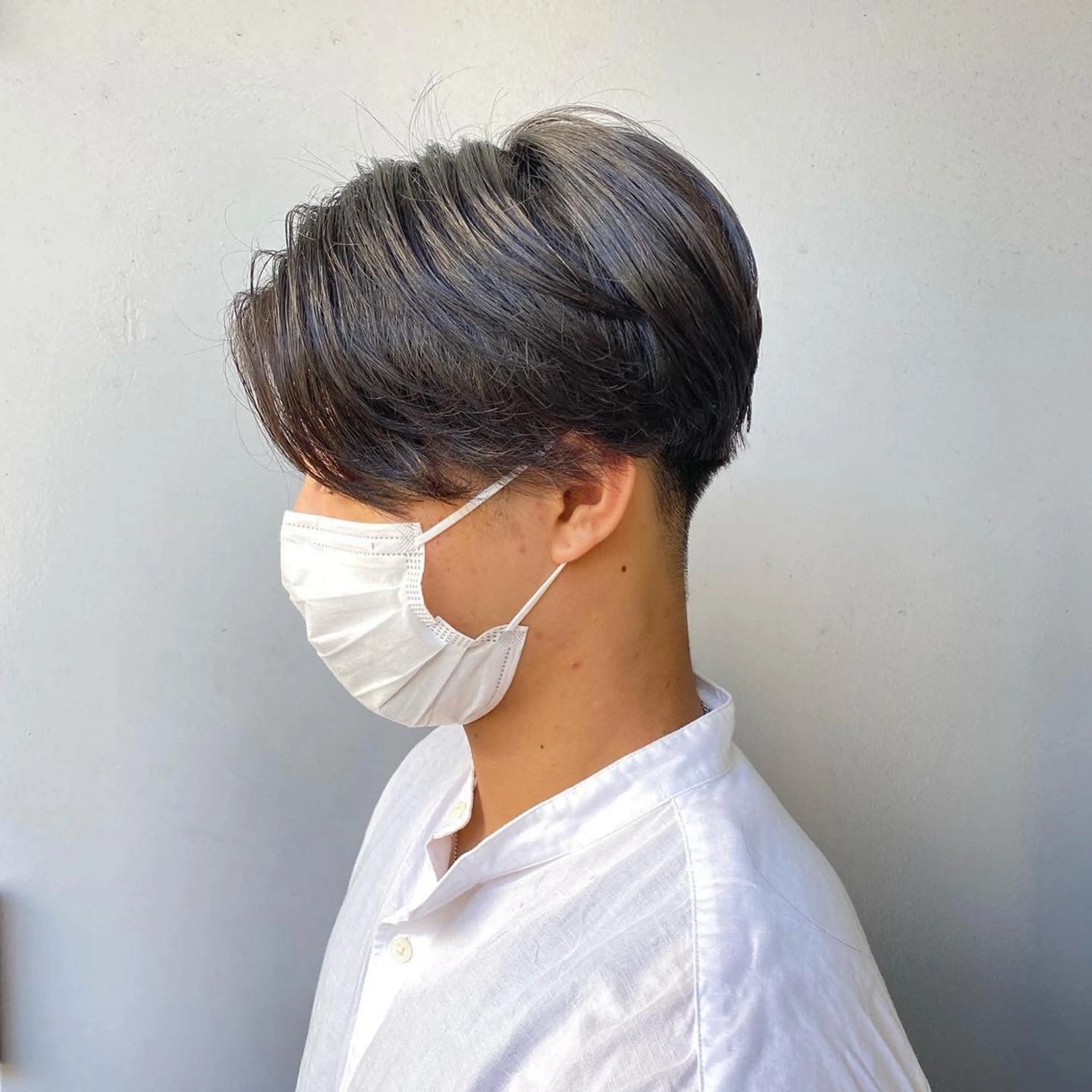 ショート メンズ 🟦ニュアンス/メン ズパーマ横浜🟦のヘアスタイル