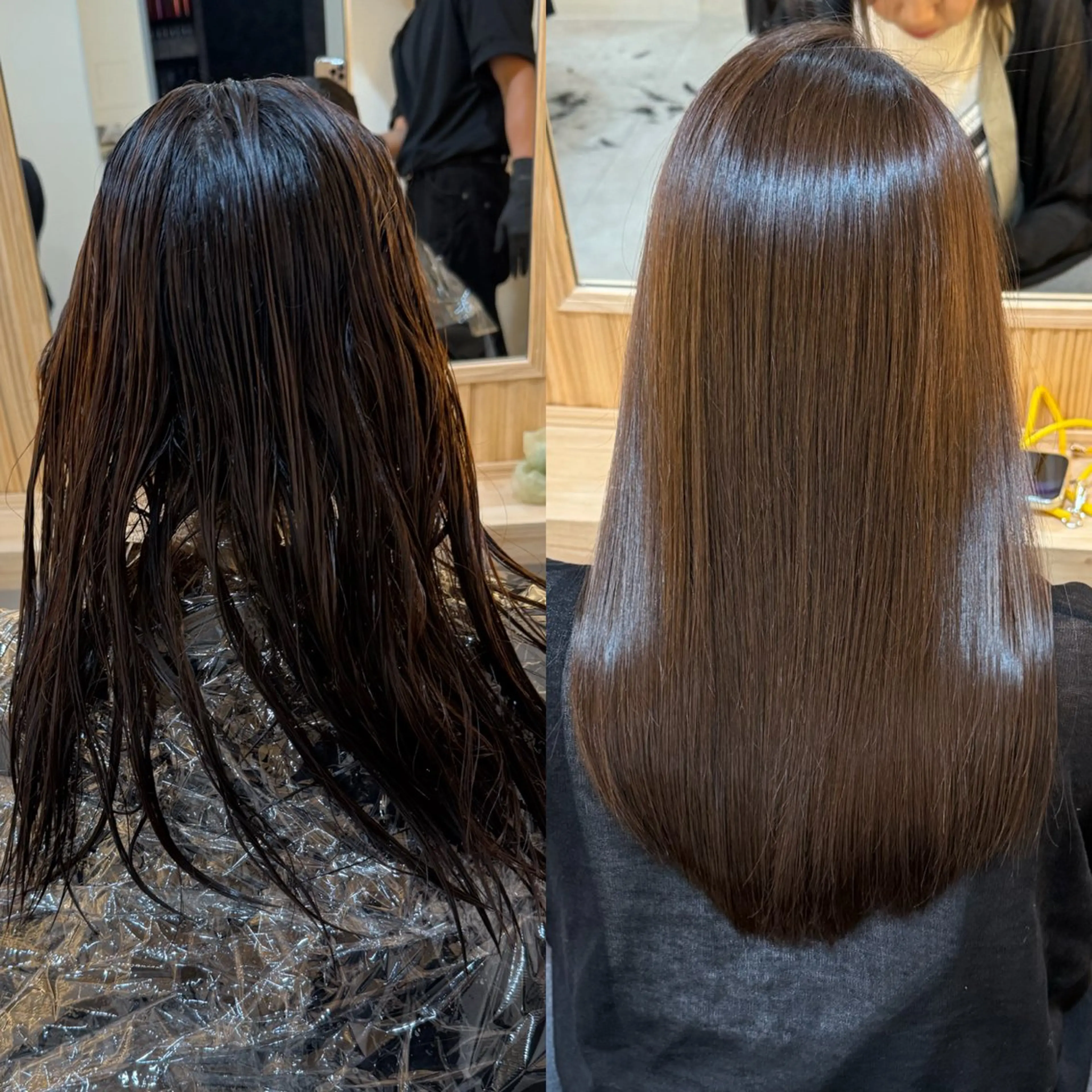 ロング 髪質改善 トリートメント カット ヘアカラー トリートメント attrait南堀江所属・KAISEI髪質改善 /縮毛矯正のヘアスタイル