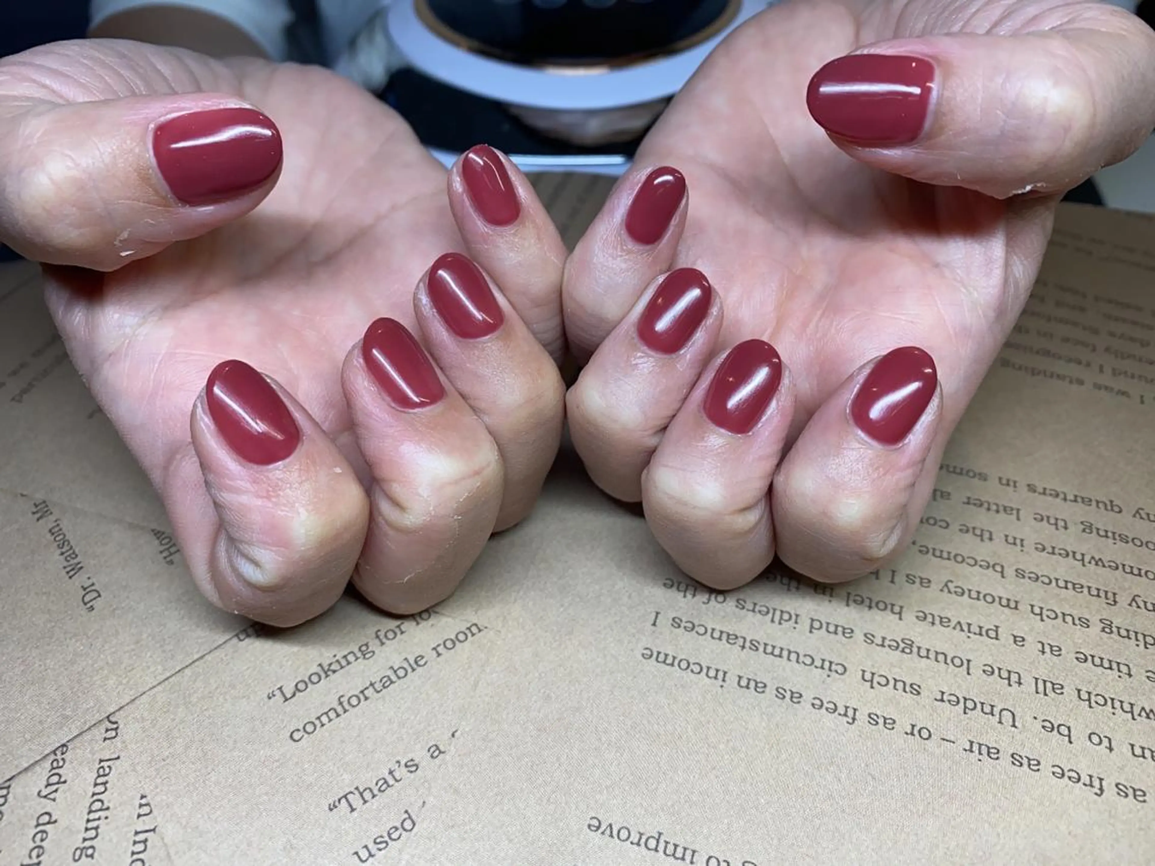 ネイル ワンカラーネイル R.I所属・R.I みちのネイルデザイン