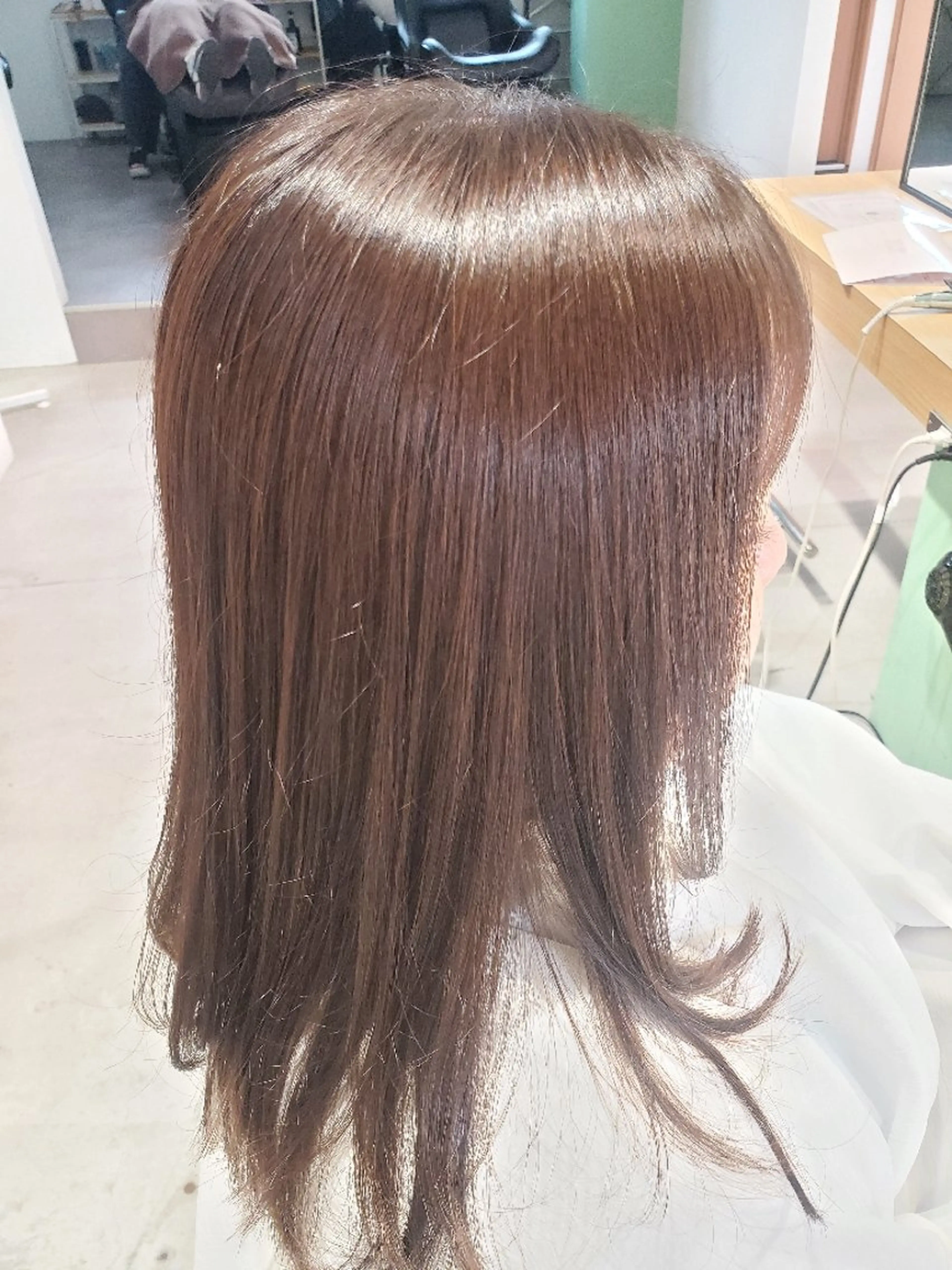 ロング カラー 透明感カラー ヘアカラー est calla(エストカラー)浦和美園所属・あさみ ／スパニスト・アシのヘアスタイル