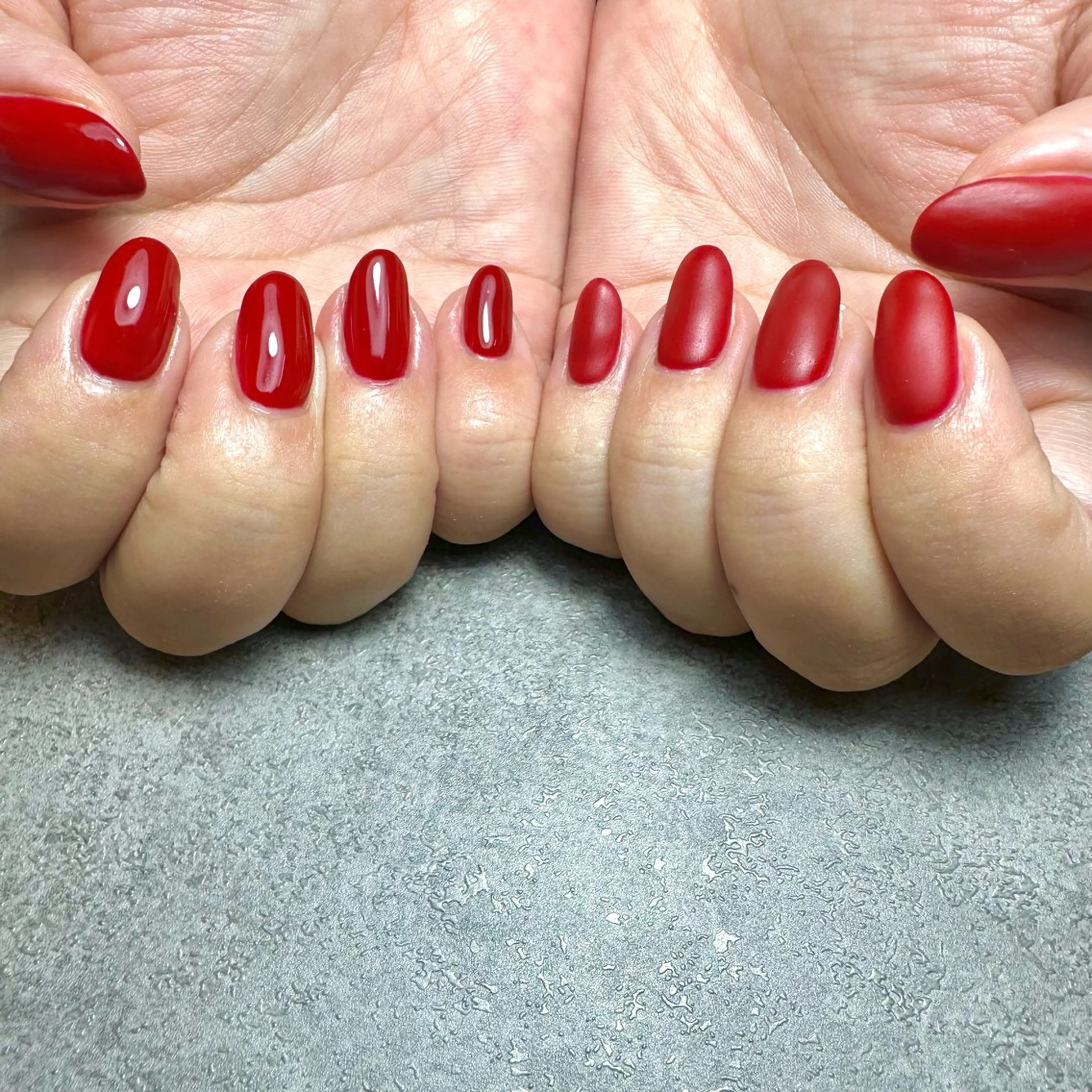 ネイル マットネイル ハンドネイル フットネイル GéRanium Harukaのネイルデザイン