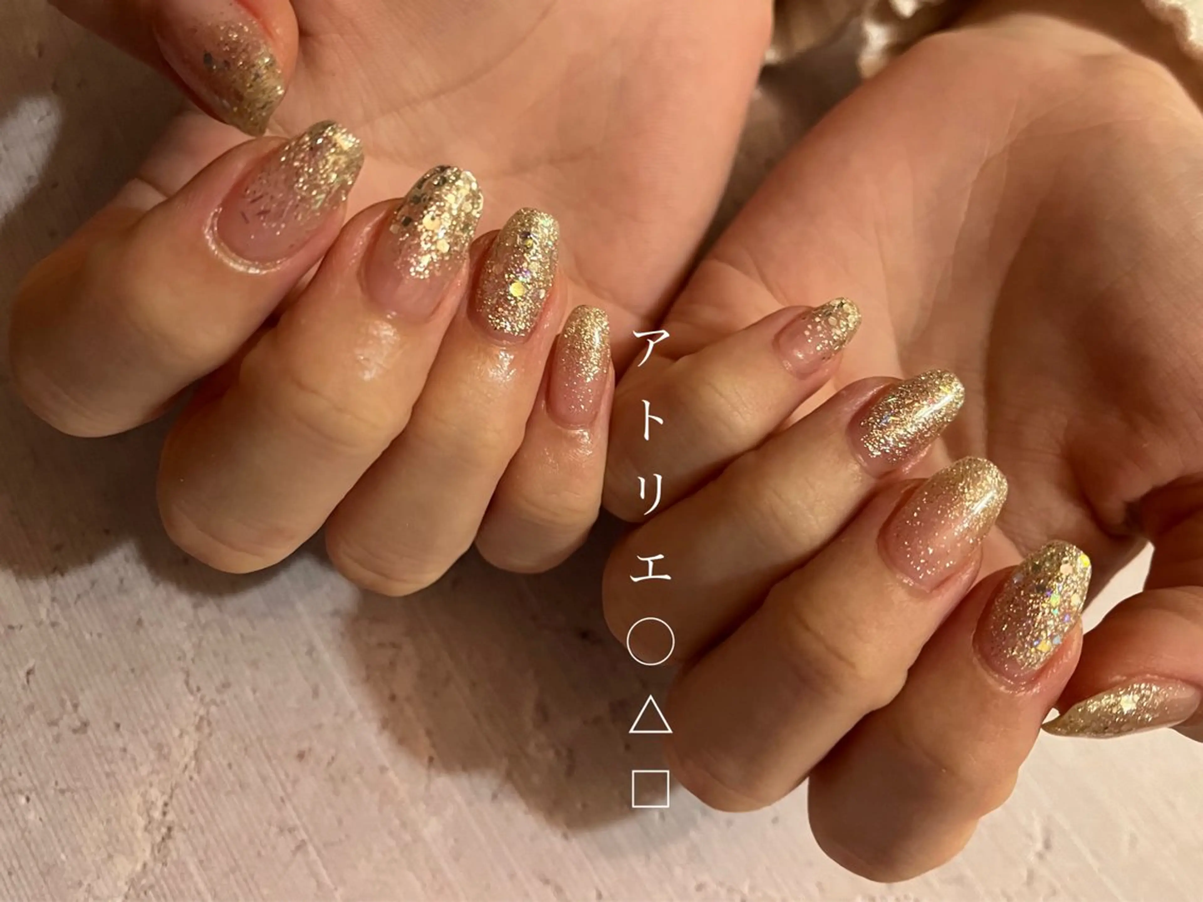 ネイル ハンドネイル アトリエ ○△□のネイルデザイン