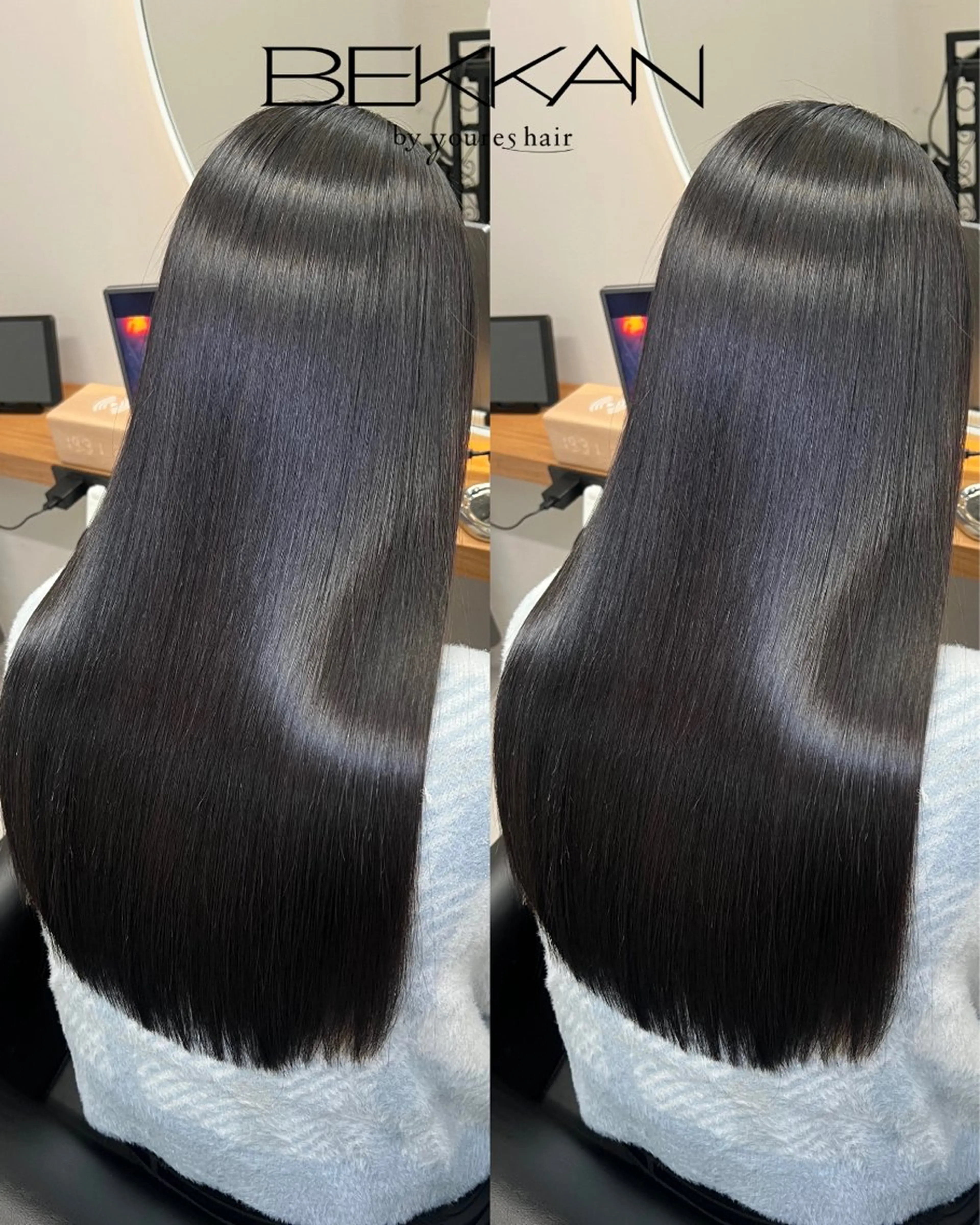 ⛄️ミニモ3月限定⛄️髪質改善ケラチンカラー＋デザインカット＋プチスパの写真