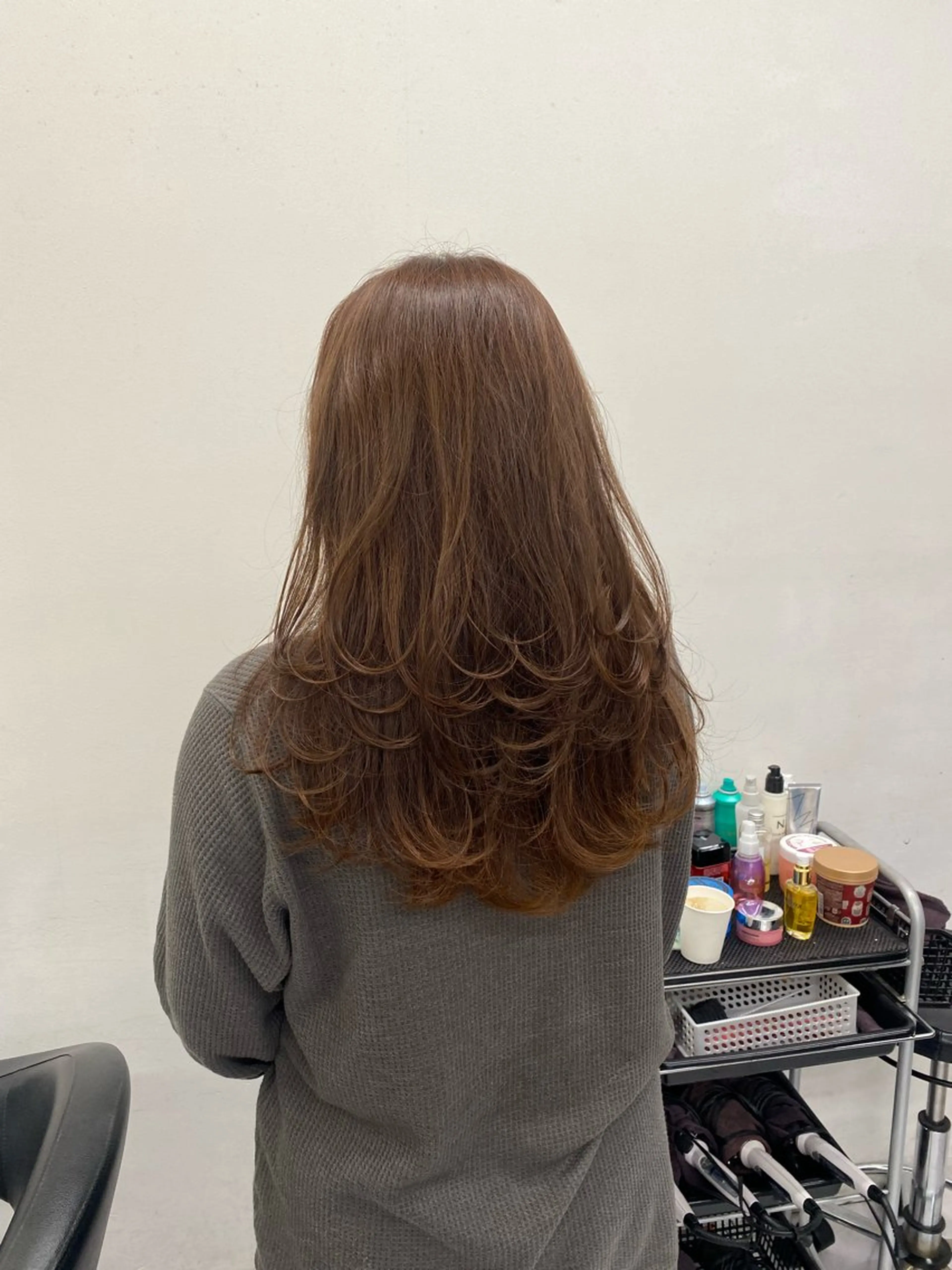 ロング カラー ヘアカラー トリートメント 🔷似合わせのプロ KUMA🔷のヘアスタイル