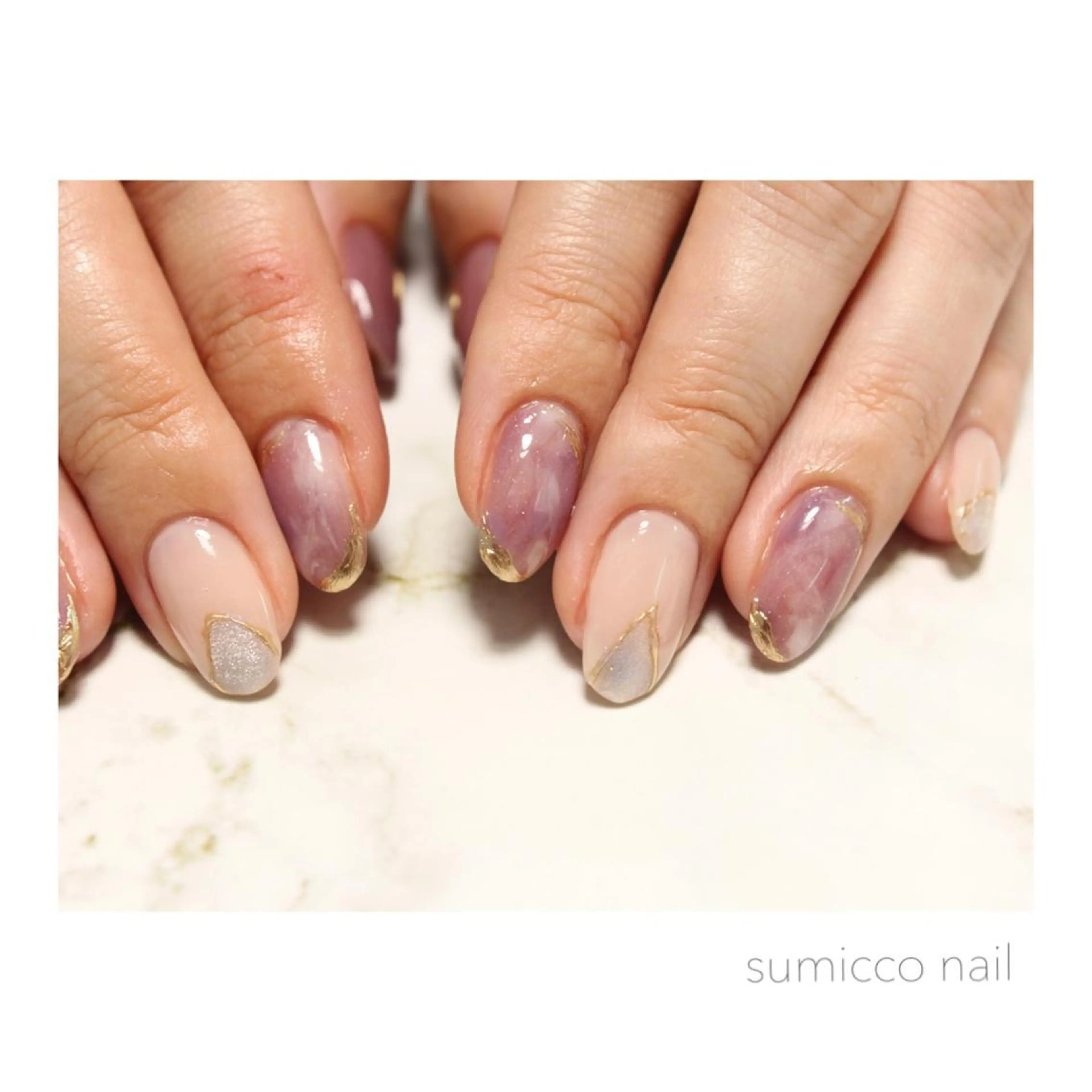 ネイル ハンドネイル ハンドケア sumicco nailのネイルデザイン
