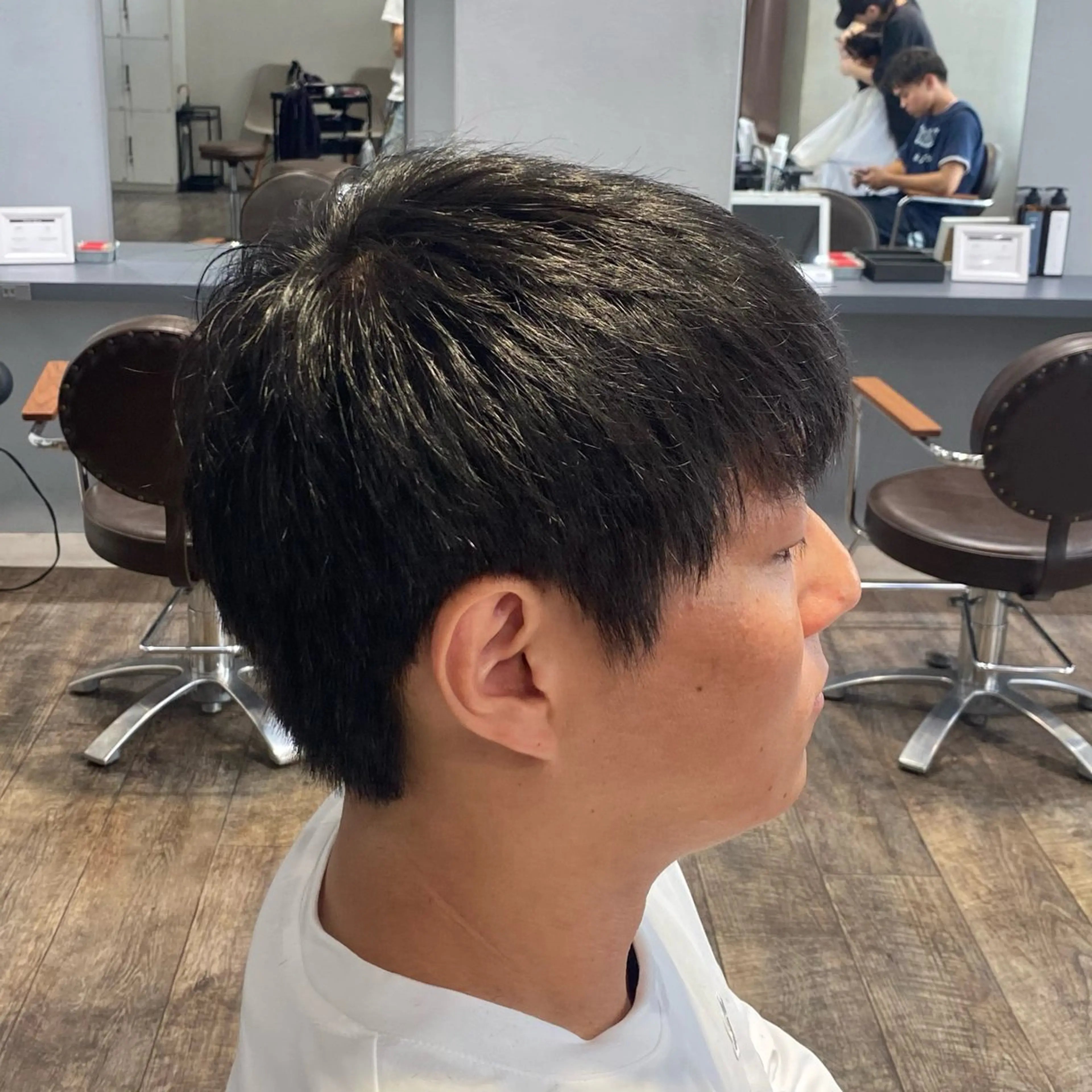 ショート メンズ カット 江﨑 翔のヘアスタイル