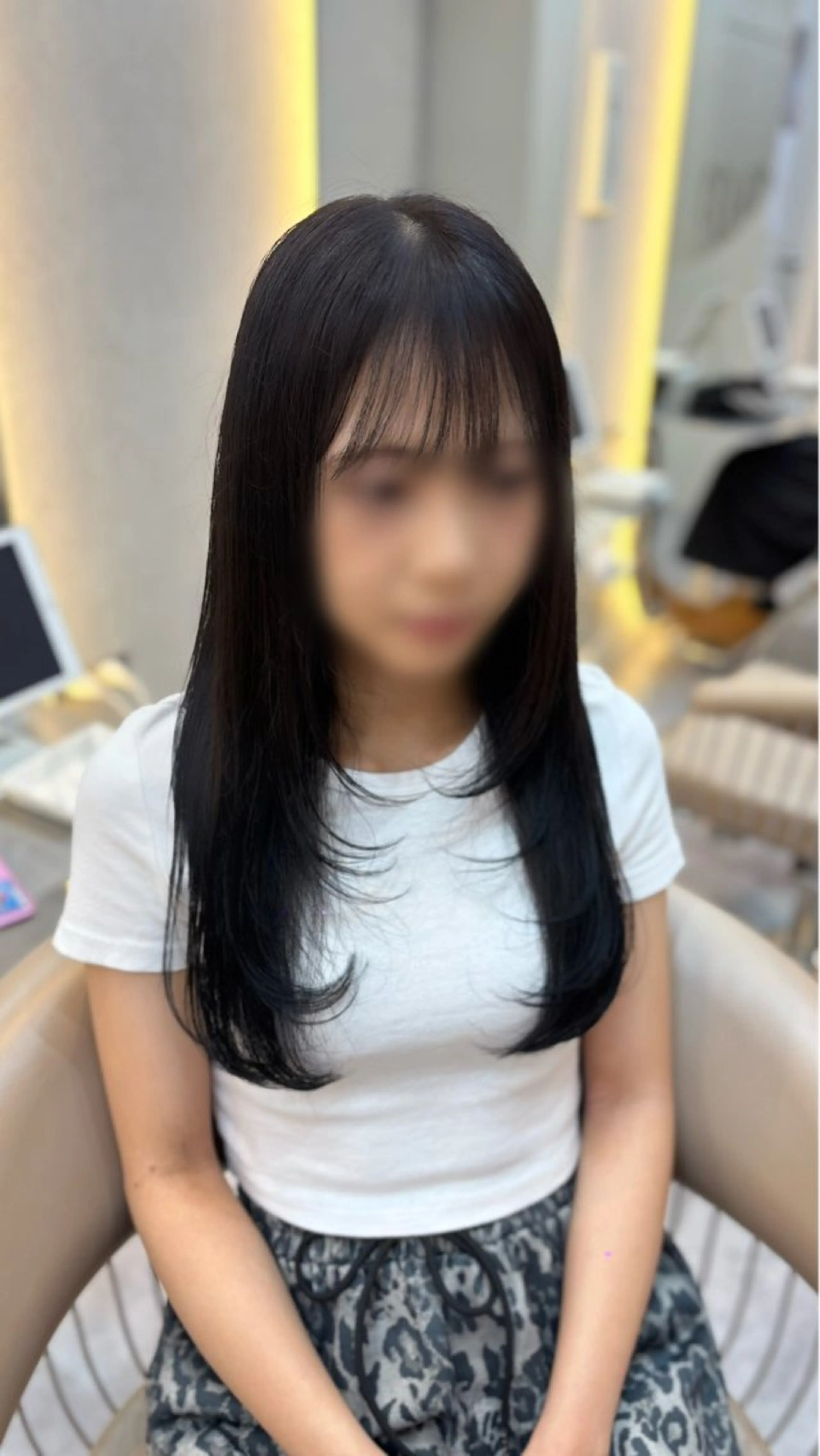 ロング ゆうか♡⟡.· 韓国ヘアのヘアスタイル