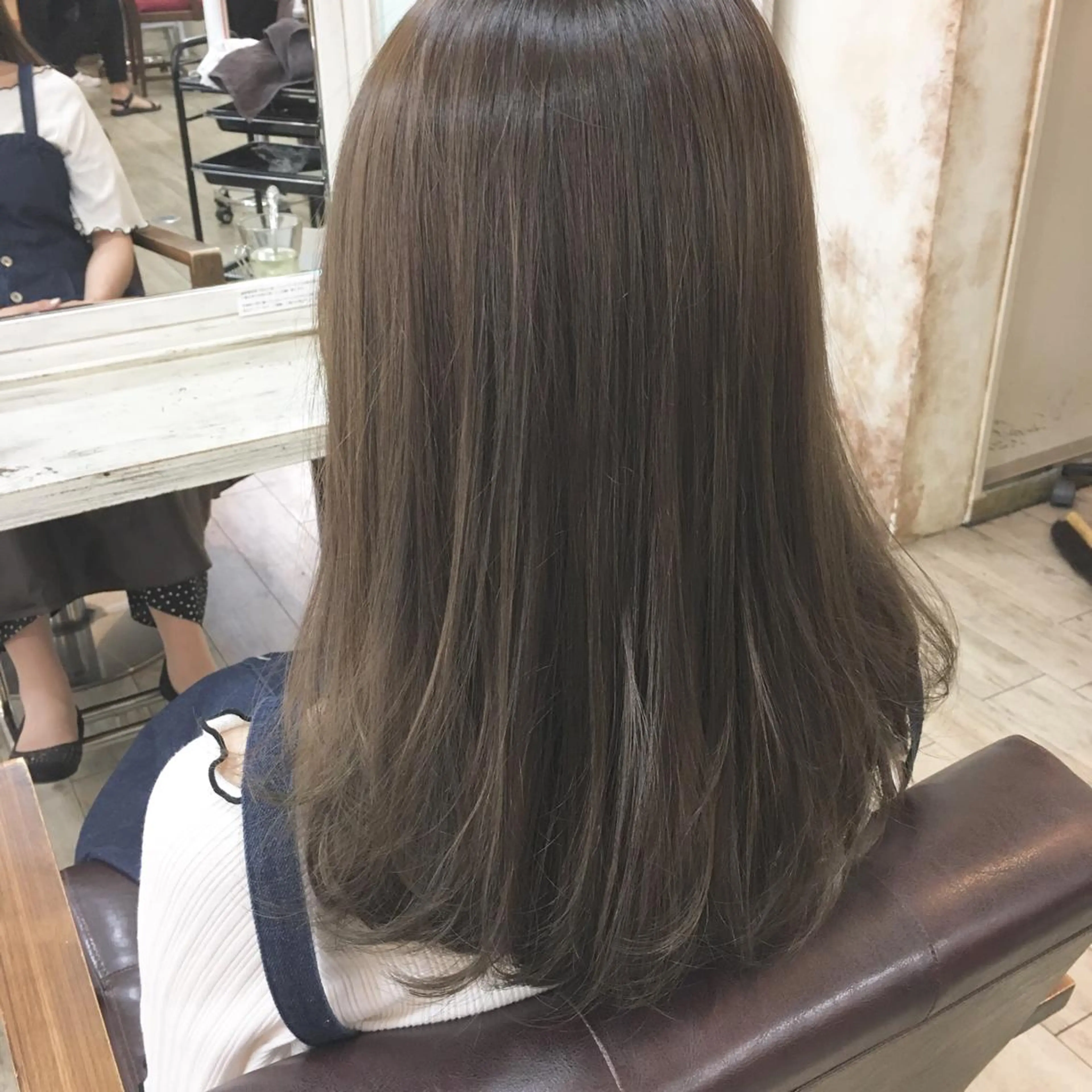 ロング カラー パーマ ヘアアレンジ ◆感動口コミ/最小顔 理論カット◆森口 峻のヘアスタイル
