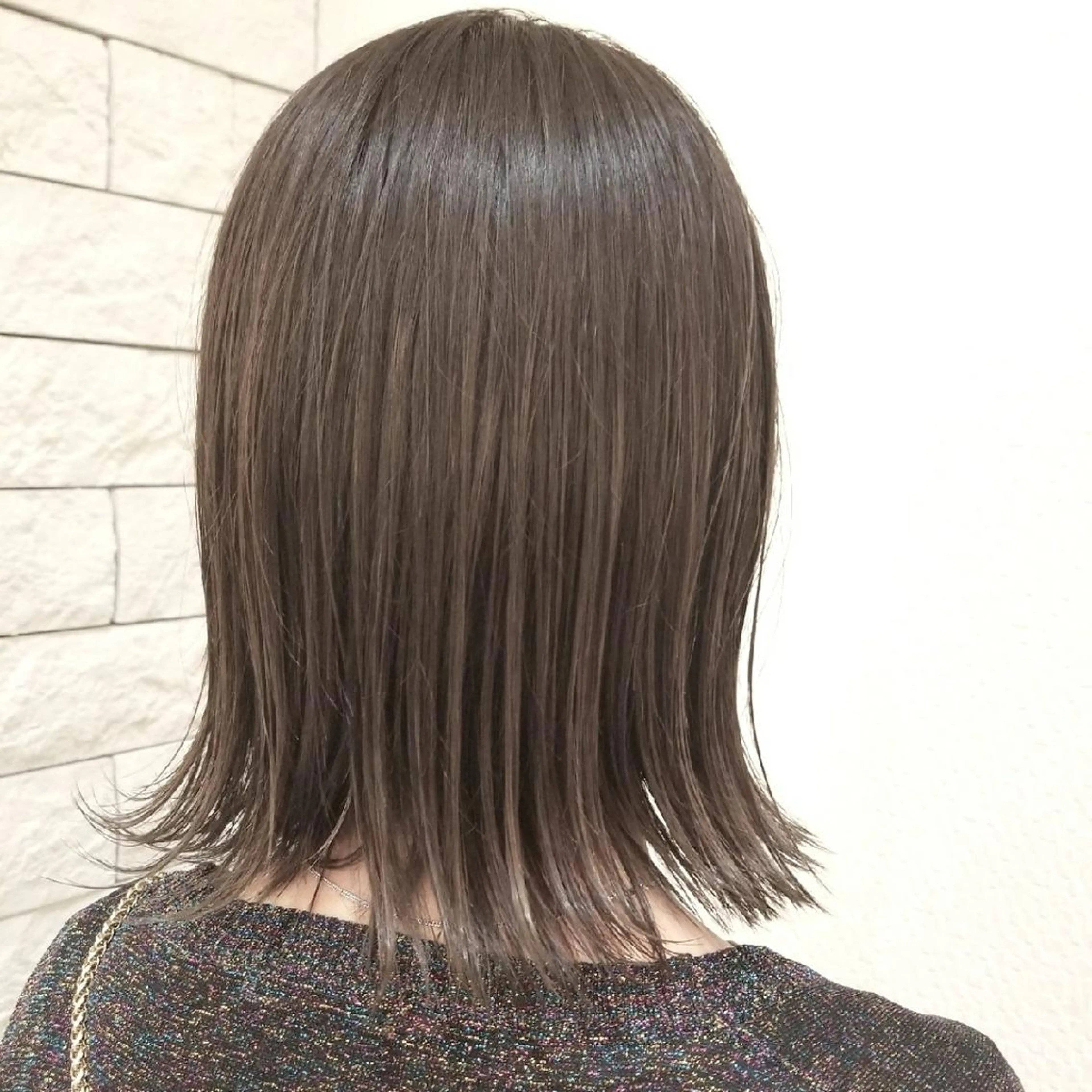 ミディアム カラー Le Lien カジのヘアスタイル