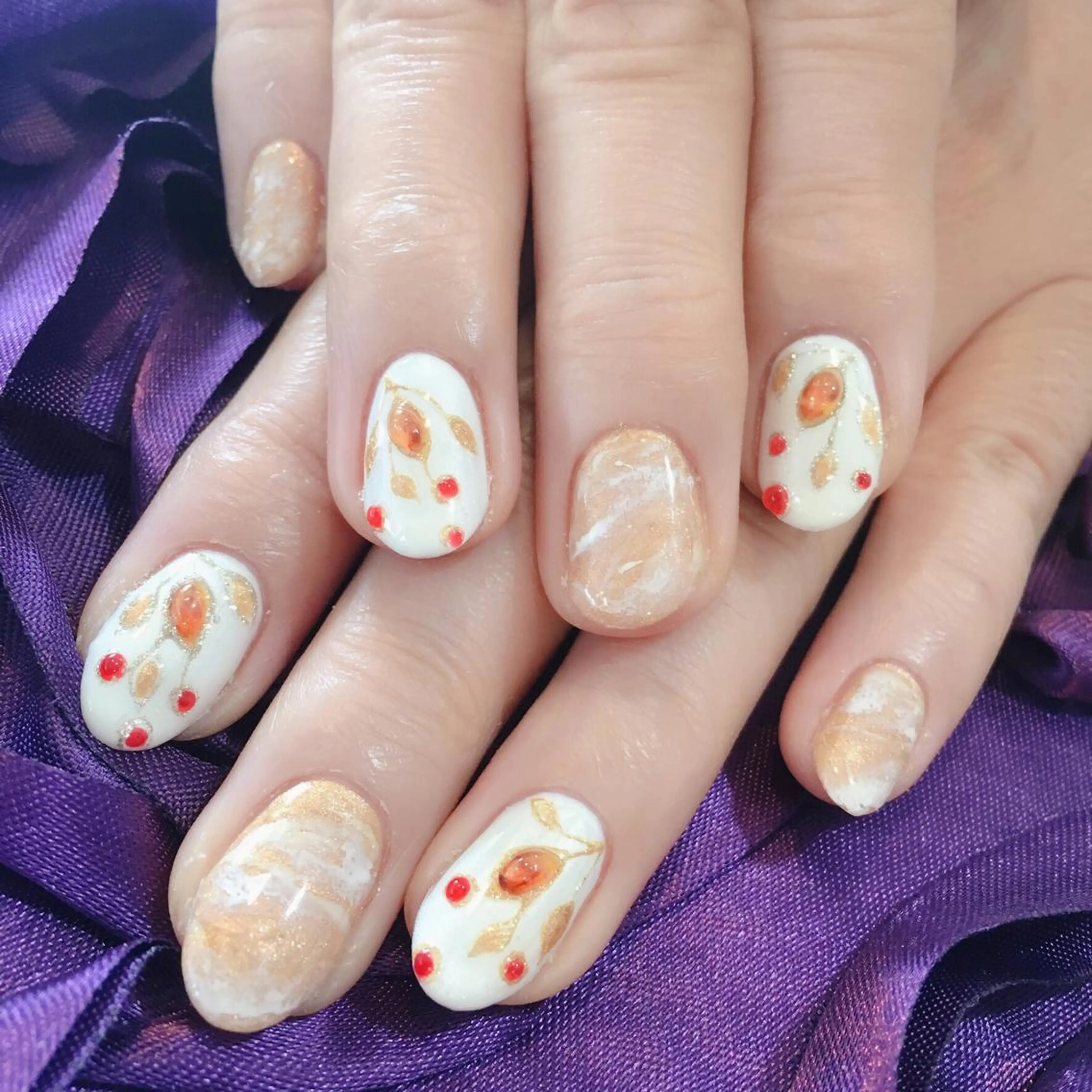 ネイル ハンドネイル フットネイル Angeailes〜アンジュエール〜所属・開運ネイル Angeailesのネイルデザイン