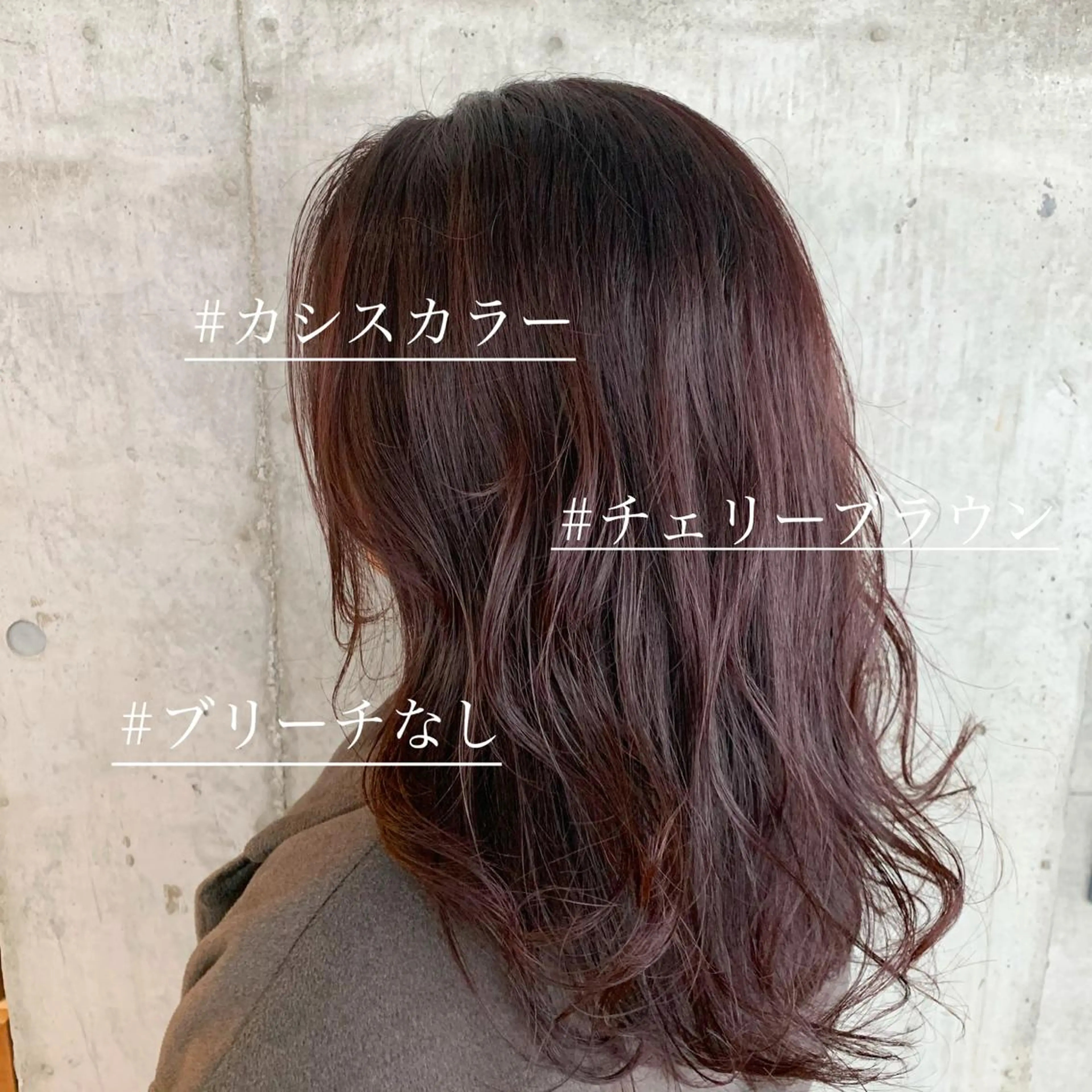 セミロング 🌷横浜/レイヤー /艶カラー🌷のヘアスタイル
