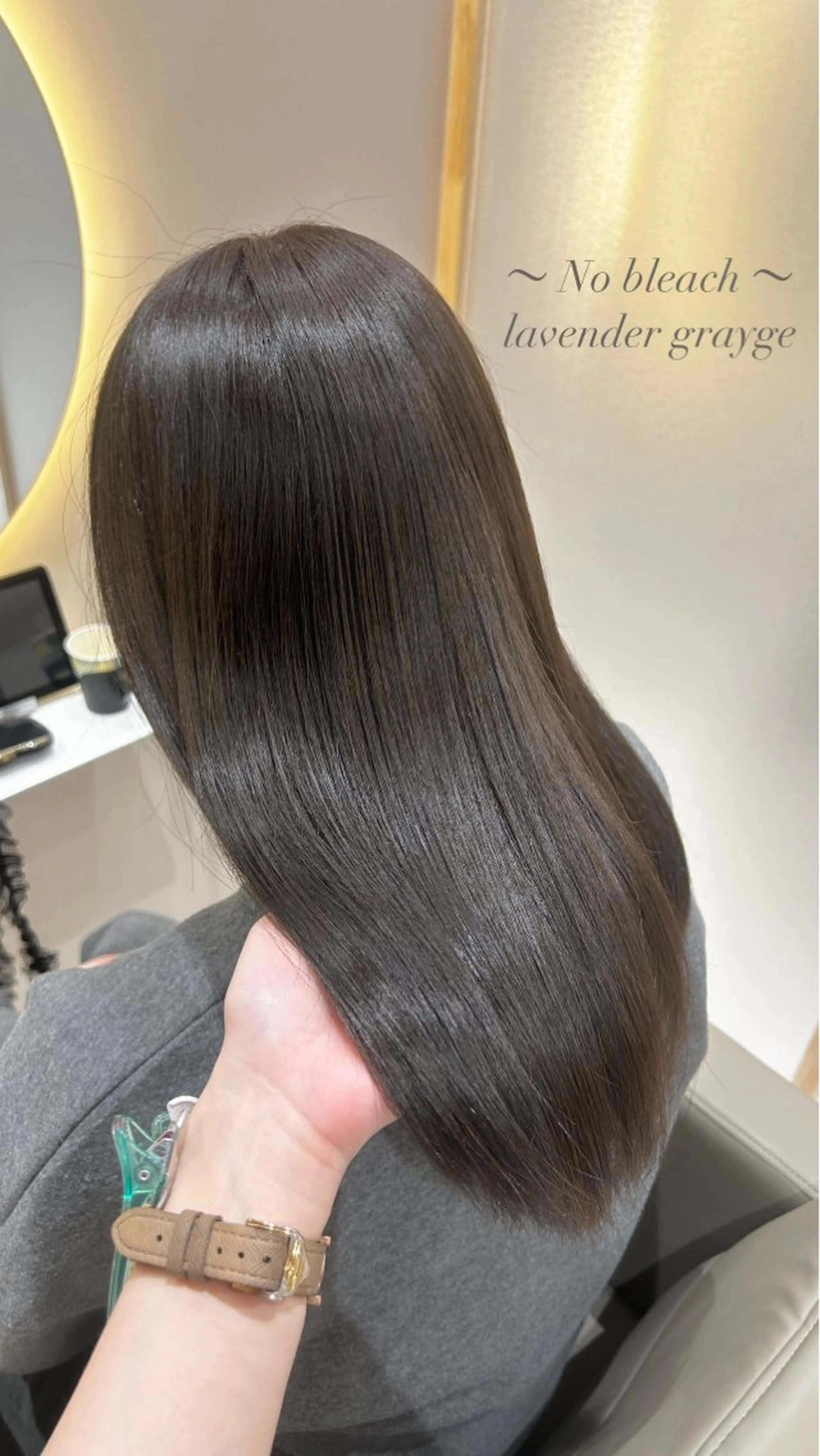 ロング カラー 🫧赤み消しカラー nanami🫧のヘアスタイル