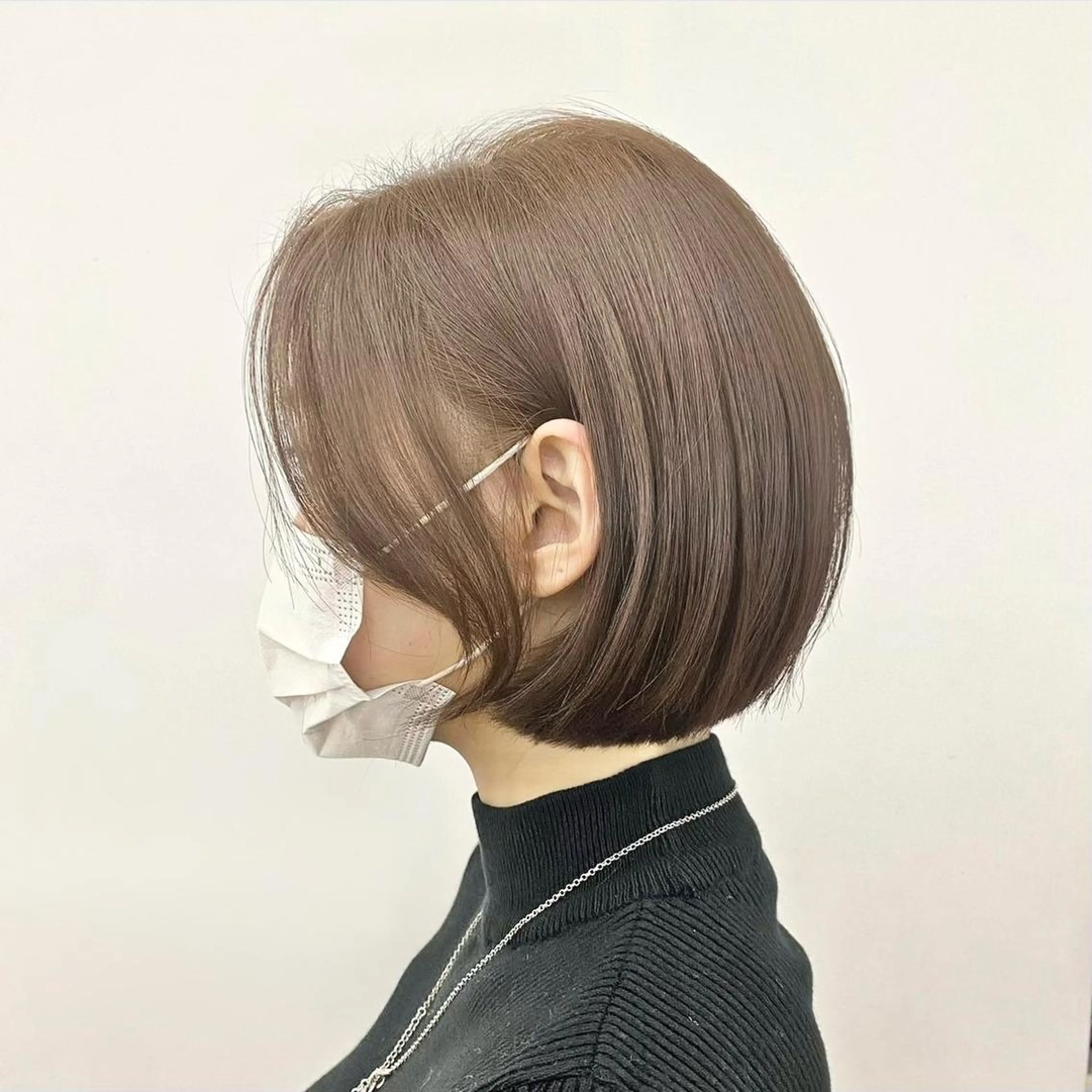 ショート ボブ 韓国風ヘア カット トリートメント 🌟ショート/シ ョートボブ/岡田🌟のヘアスタイル