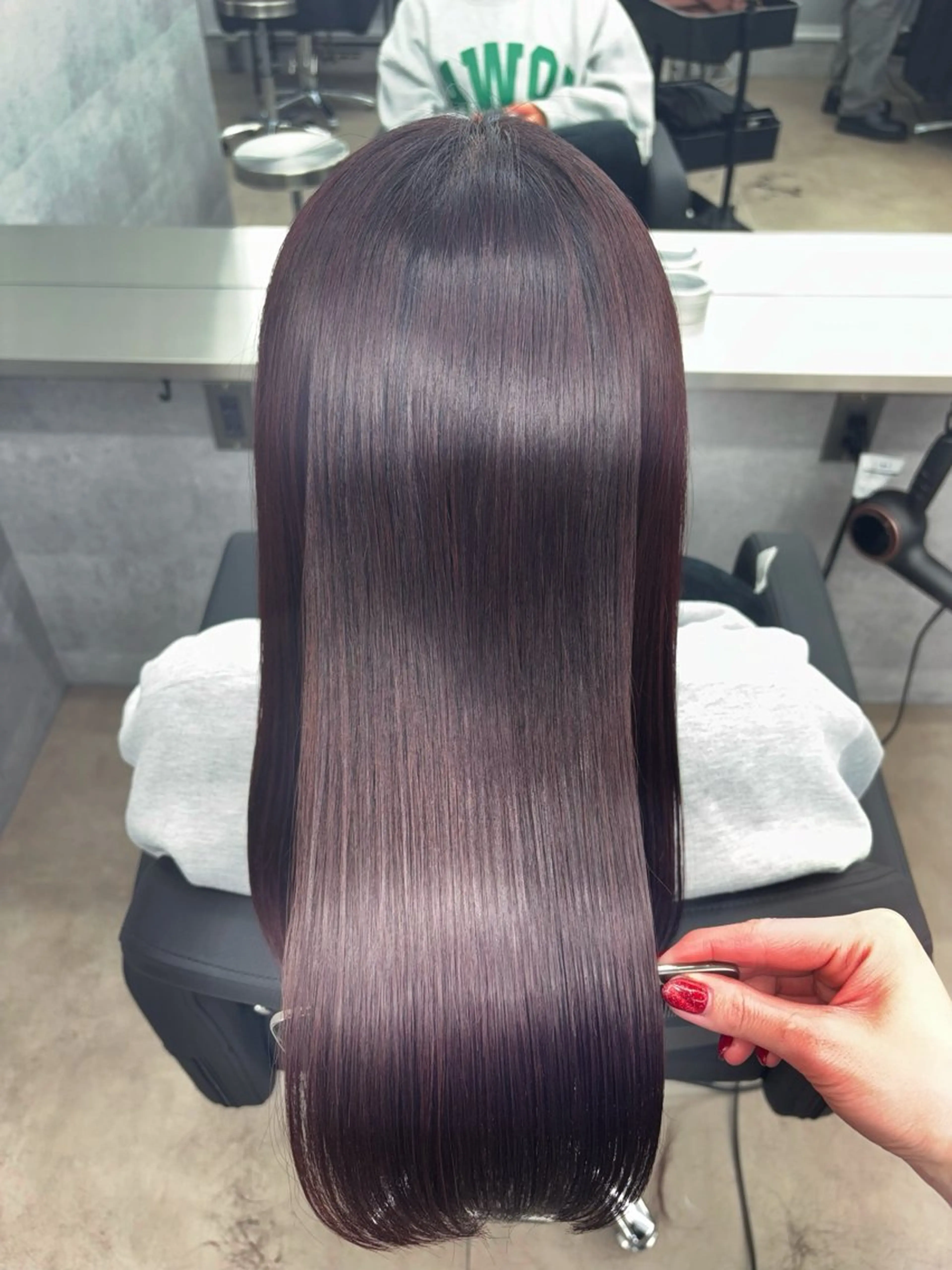 ロング カラー 髪質改善/韓国 ﾚｲﾔｰ/店長/原島のヘアスタイル