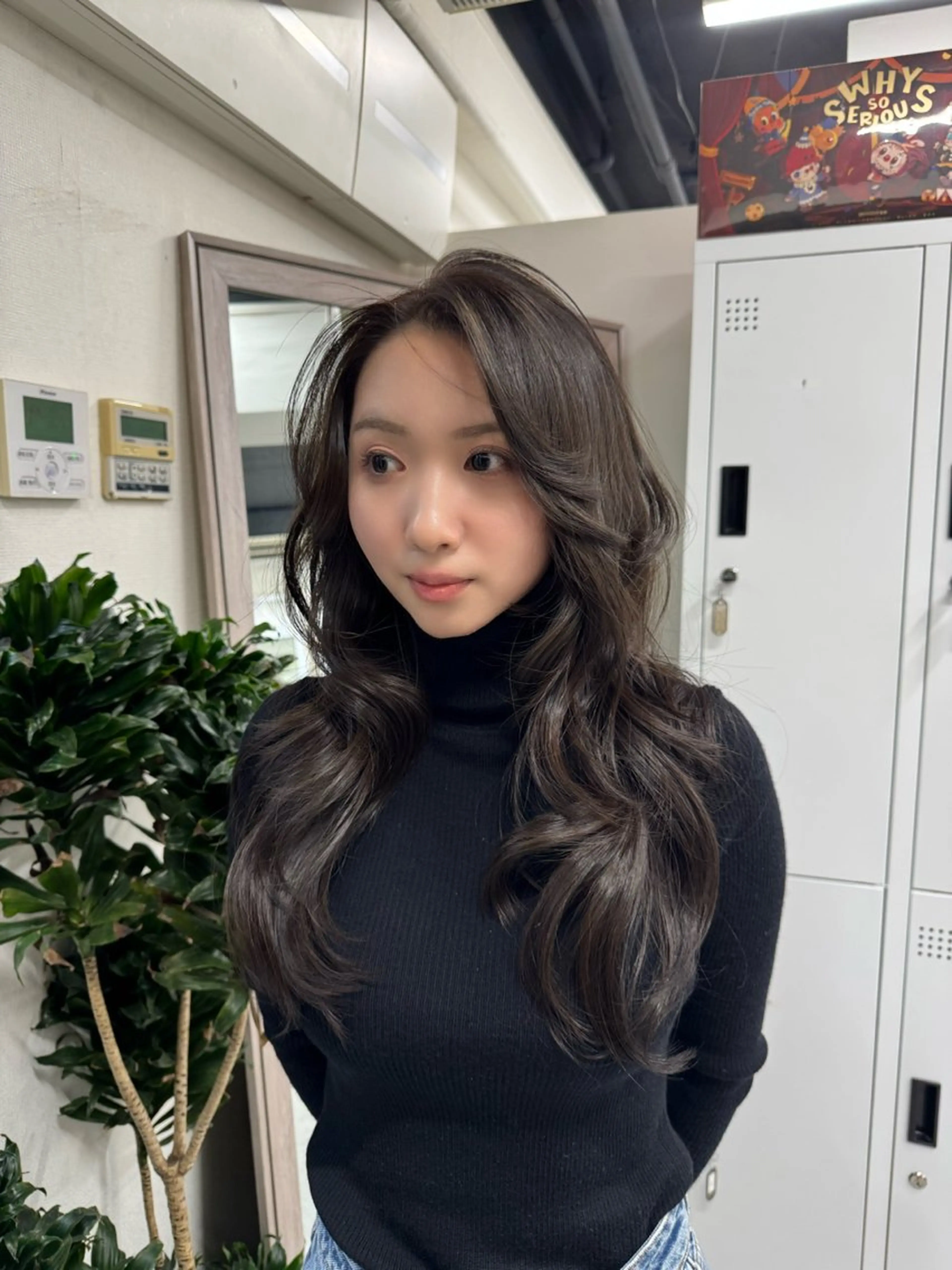ロング レイヤーカット カット CLETO Licaのヘアスタイル