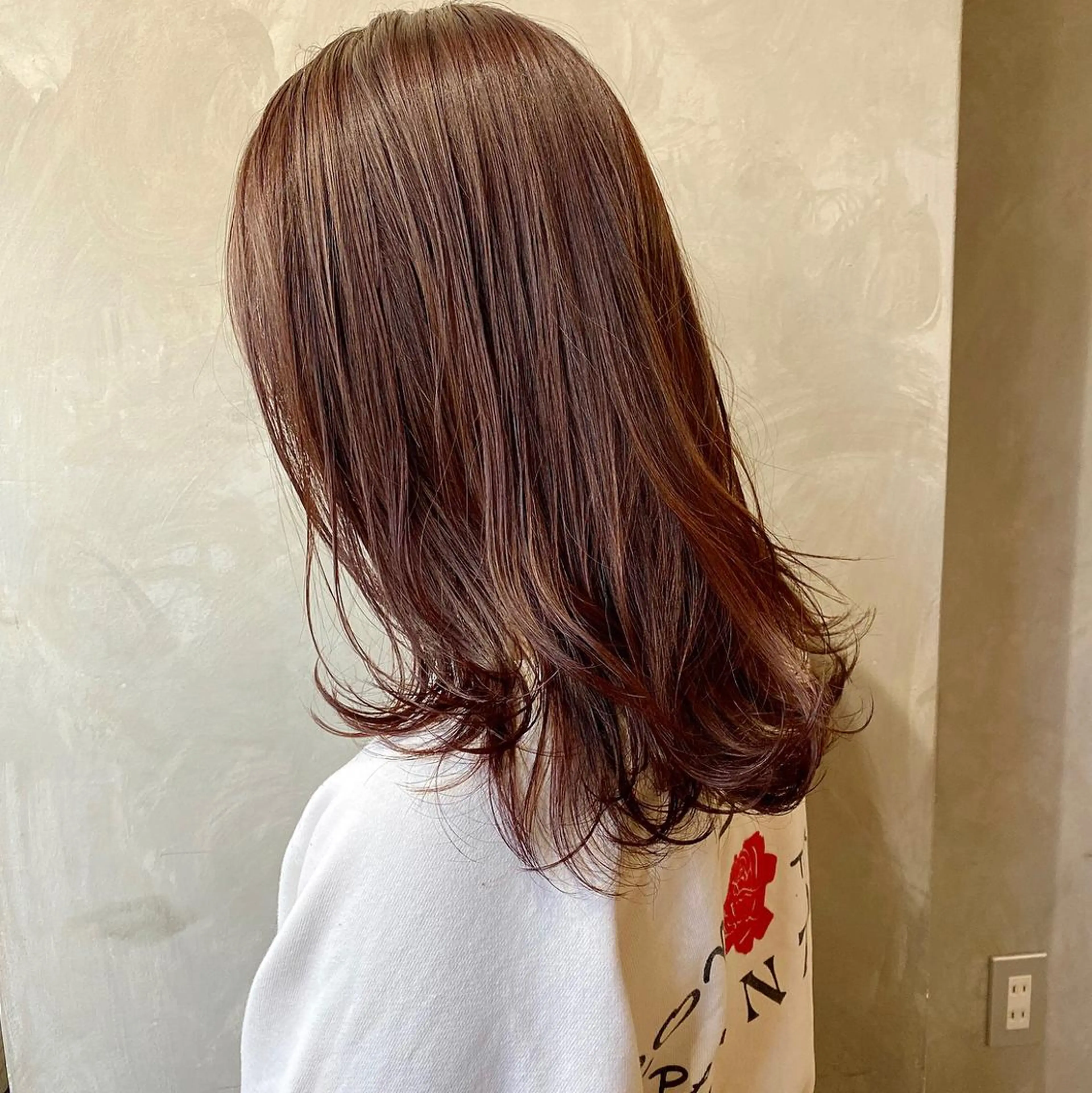 ミディアム CLUTCH天王寺 西藤遥河のヘアスタイル