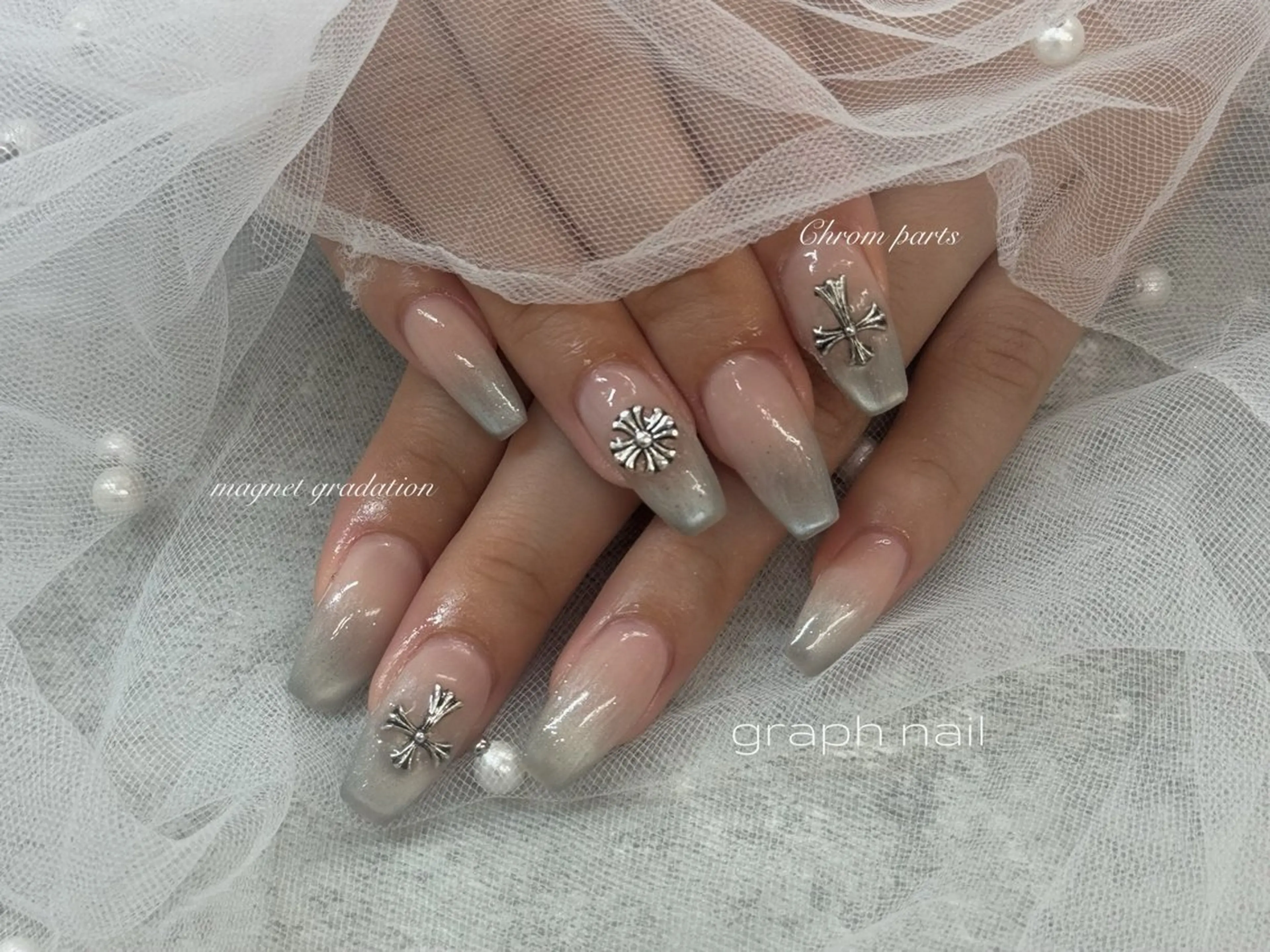 ネイル ハンドネイル graph nail【グラフ ネイル】所属・graphnail‪ ‪‪❤︎‬manaのネイルデザイン