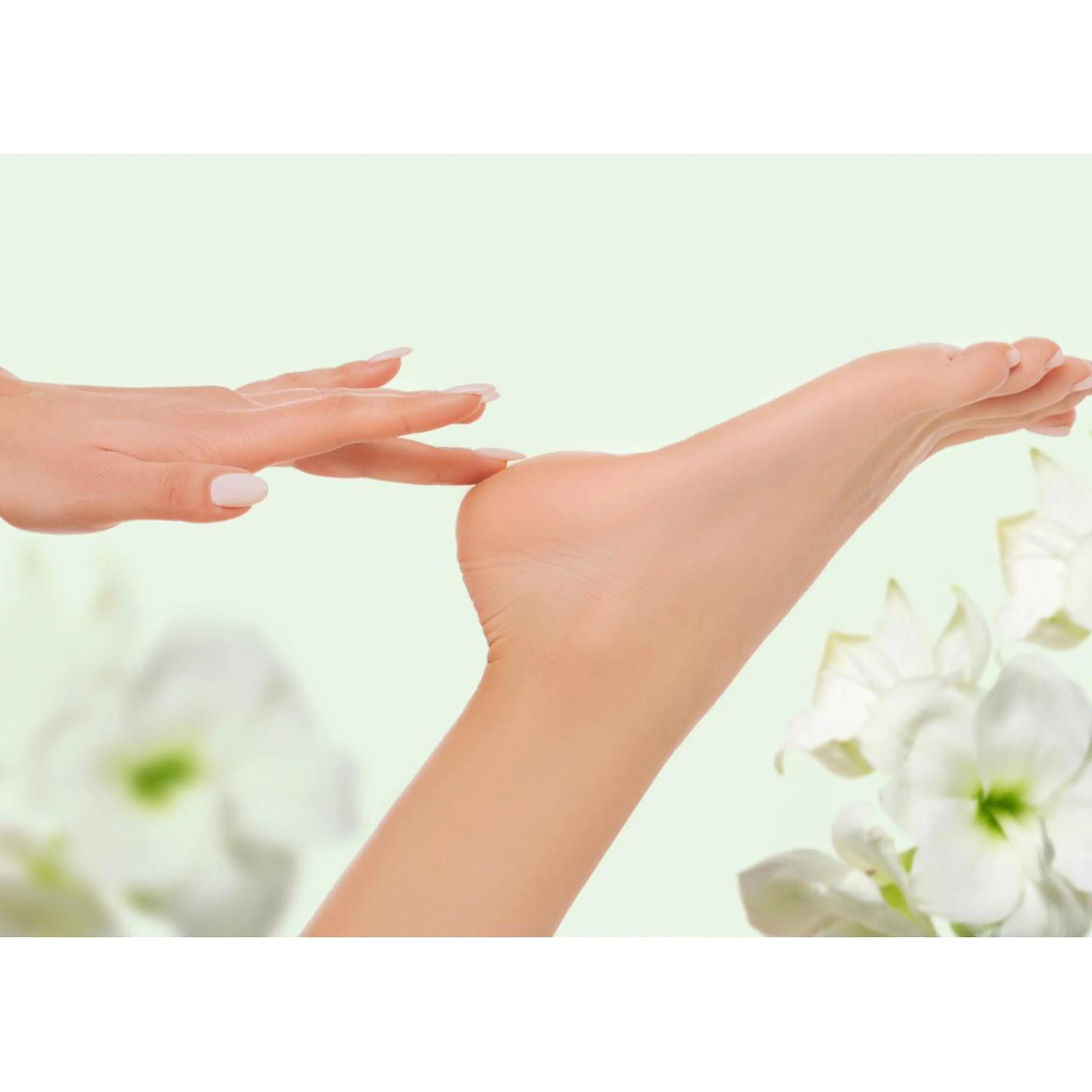 かかと角質ケアの写真