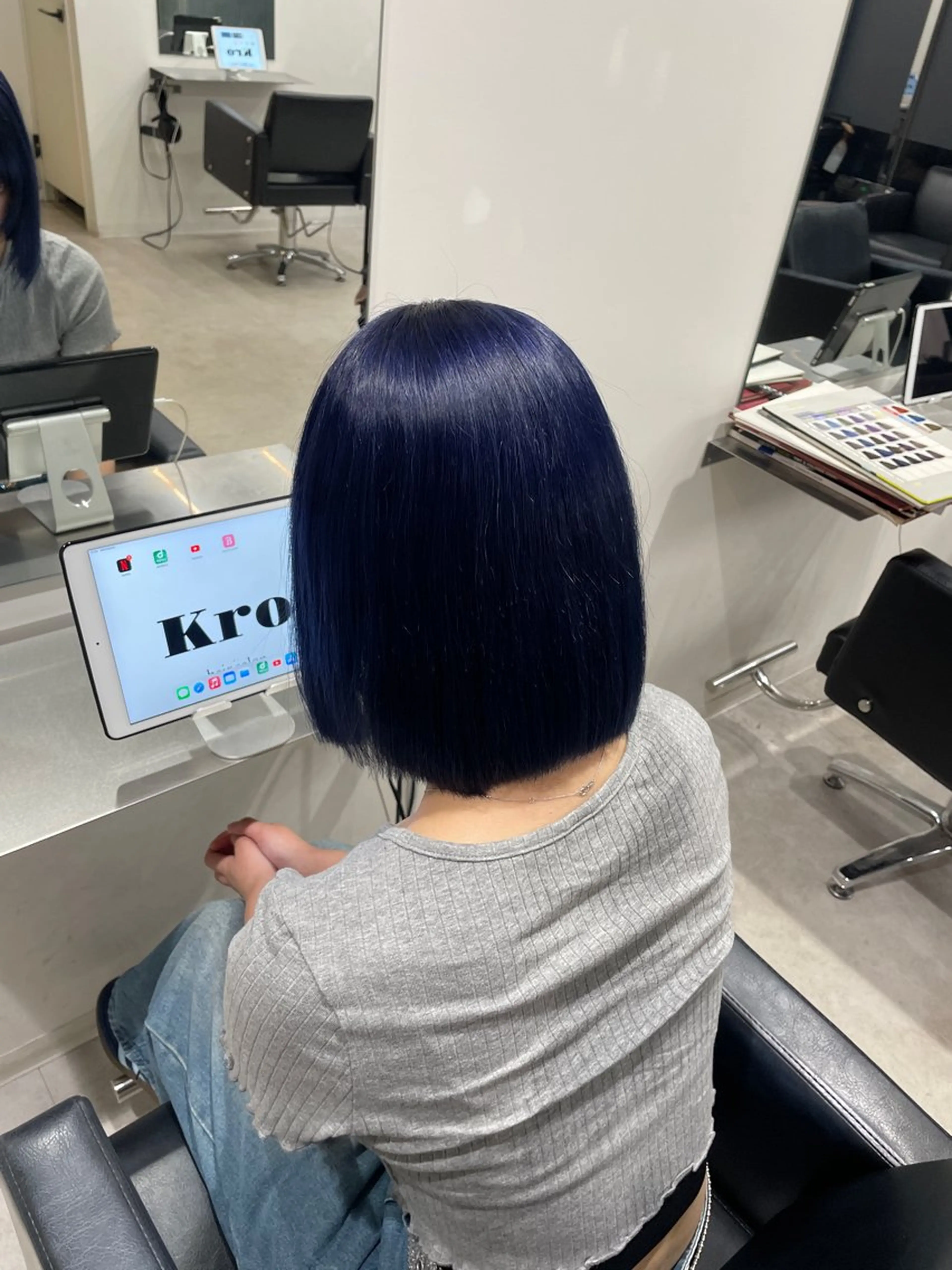ショート ヘアカラー トリートメント MIHO☾·̩͙⋆ Kroのヘアスタイル
