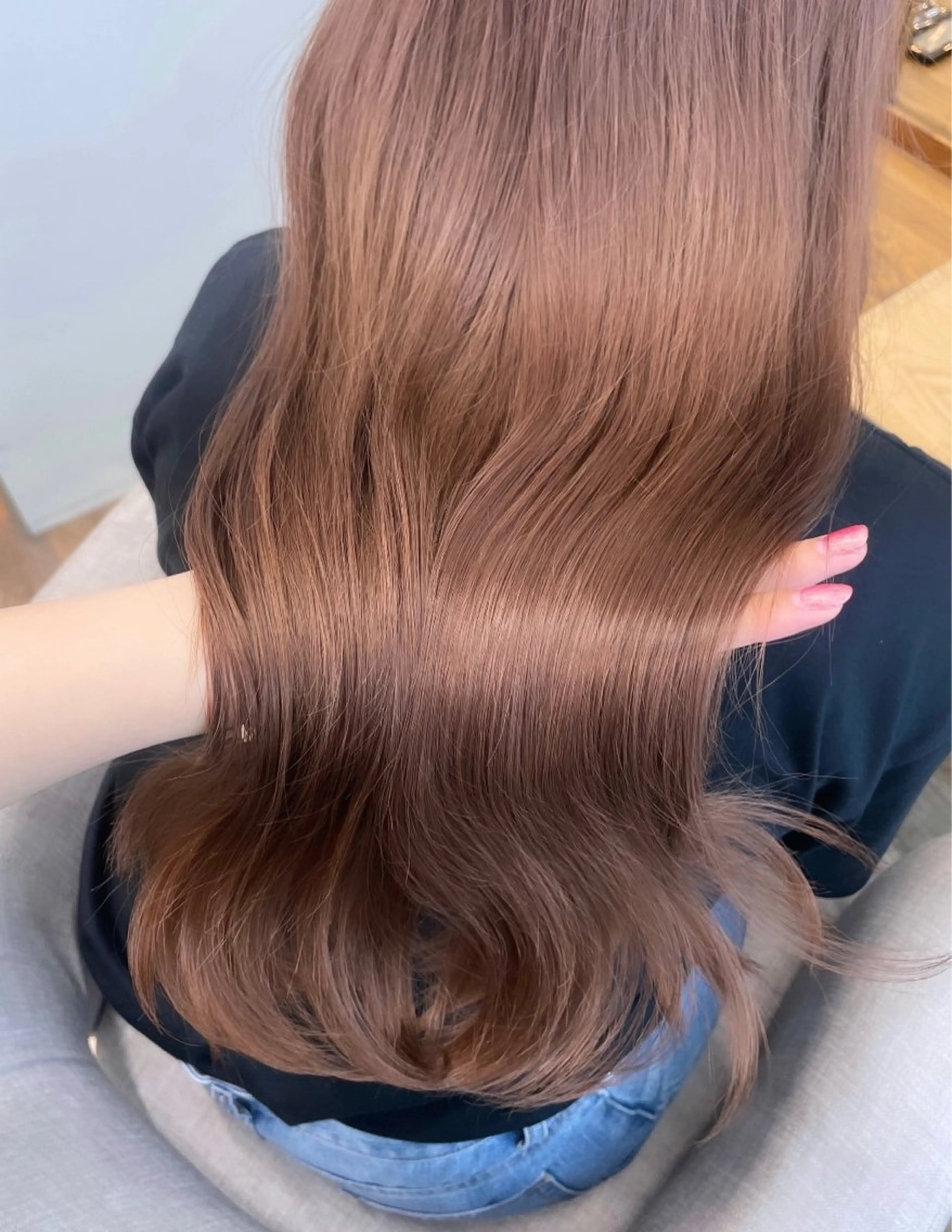 ロング カラー ヘアカラー トリートメント MARQUEE所属・Ayame / ハイトーンカラーのヘアスタイル