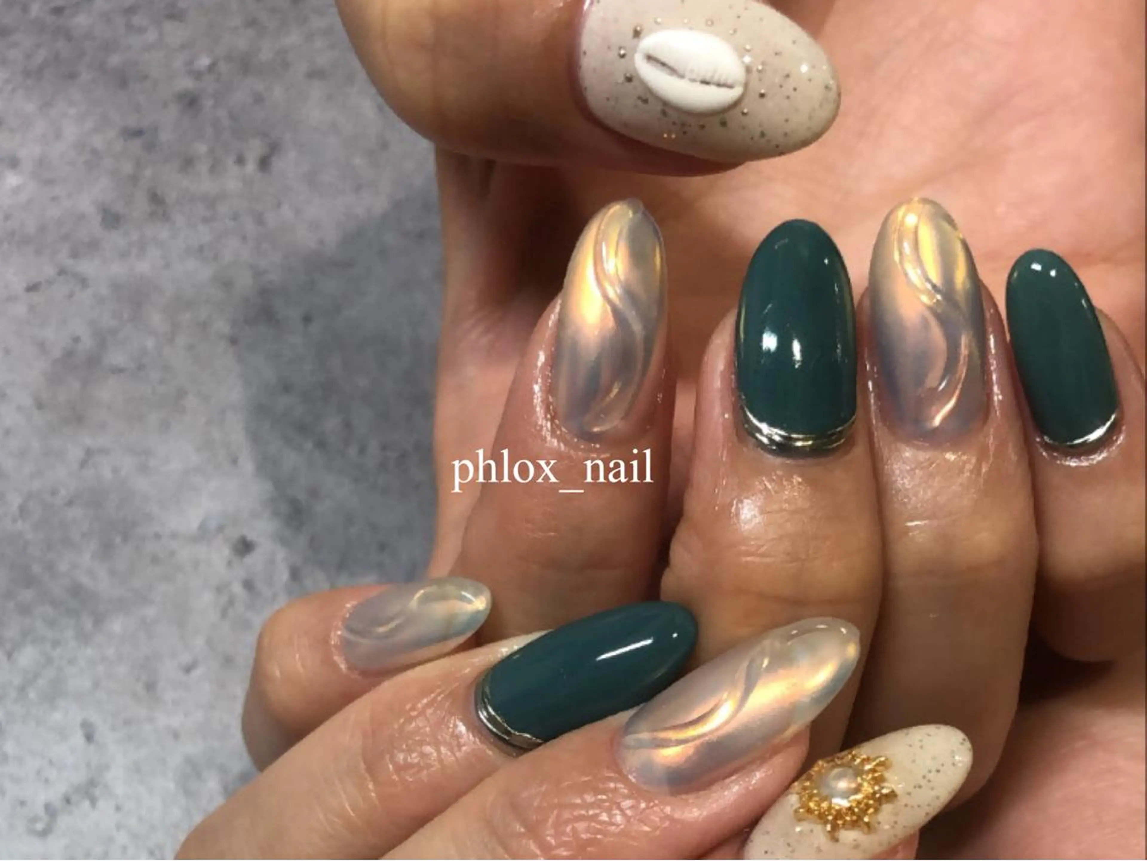 ネイル s/w ＿shokoのネイルデザイン