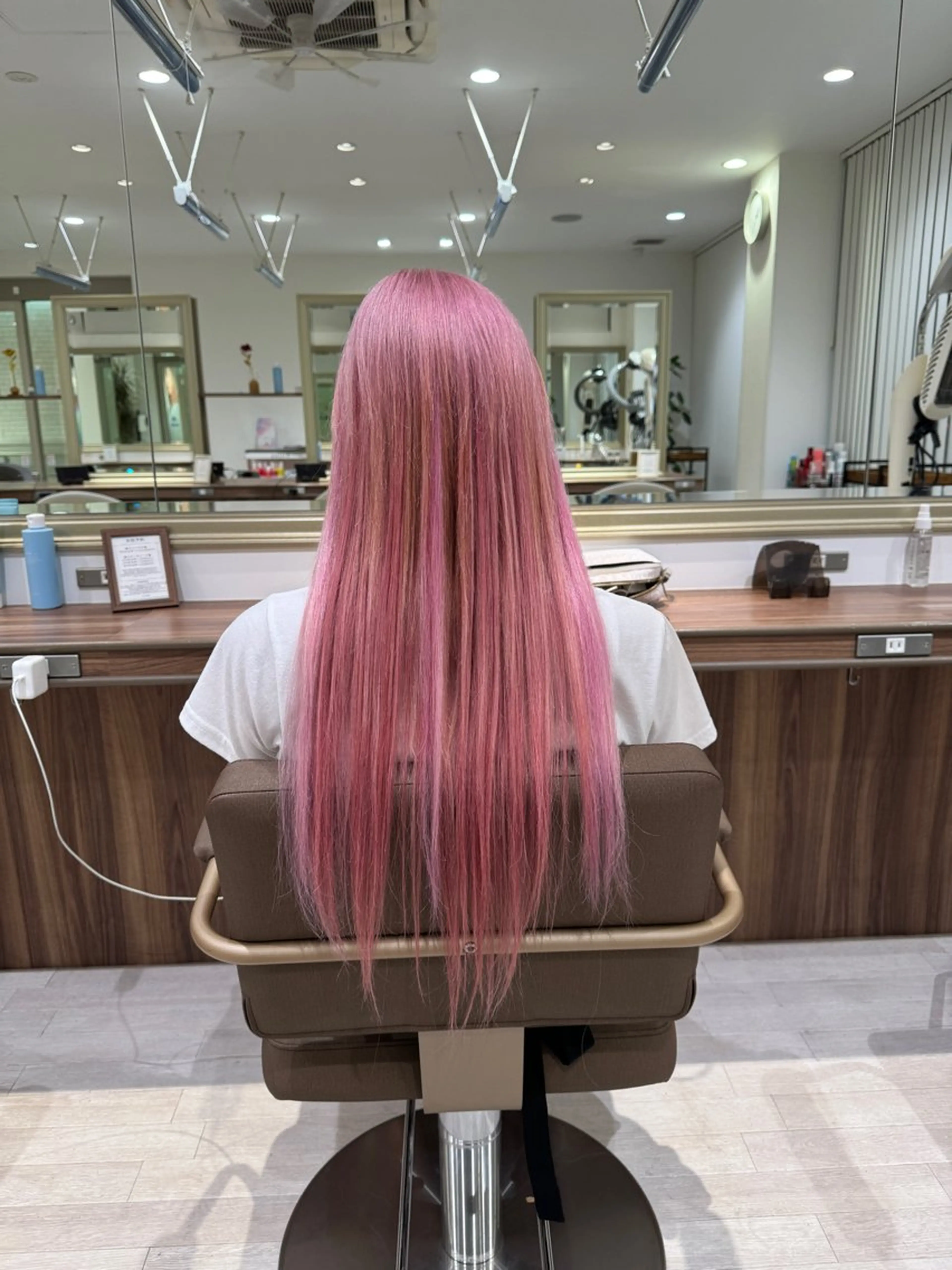 ロング カラー ヘアカラー Re:st所属・Miyavi/カラー ショートボブのヘアスタイル