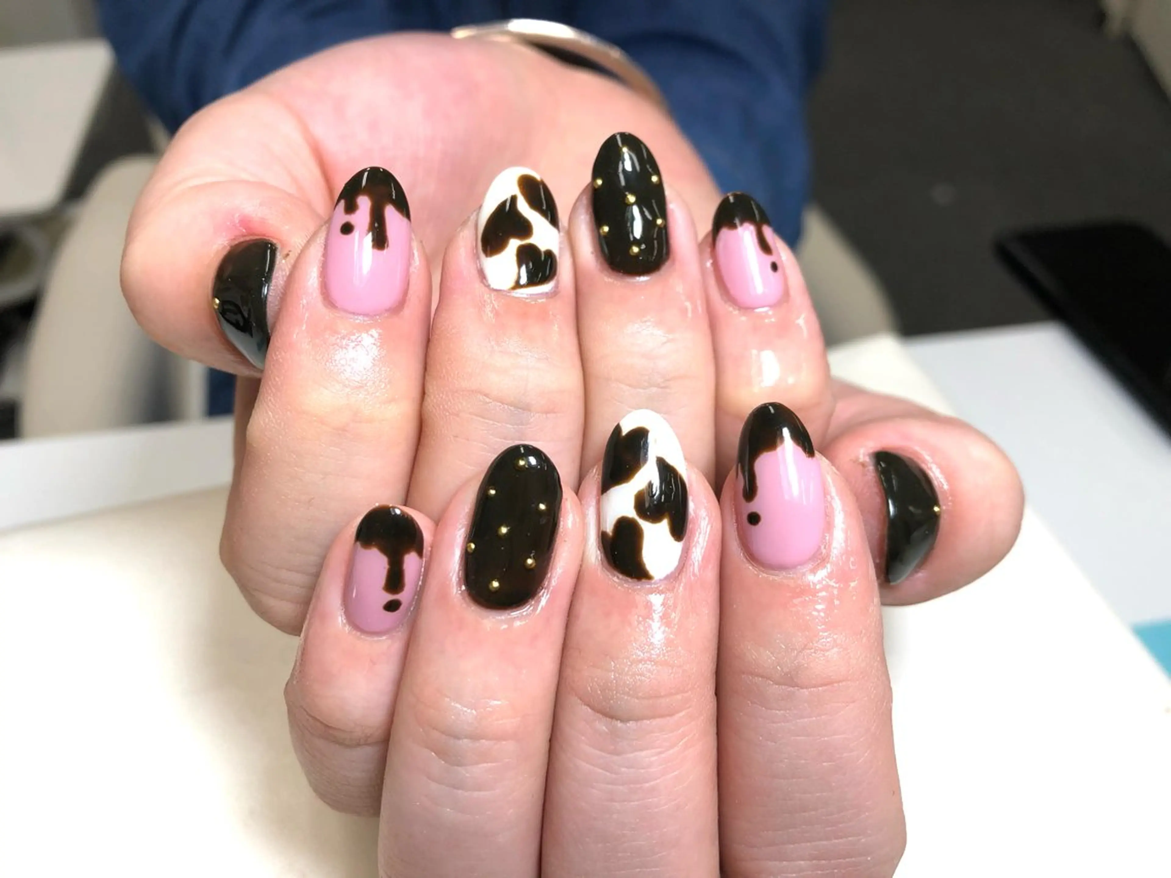 ネイル バレンタイン ハンドネイル MC's nail.のネイルデザイン