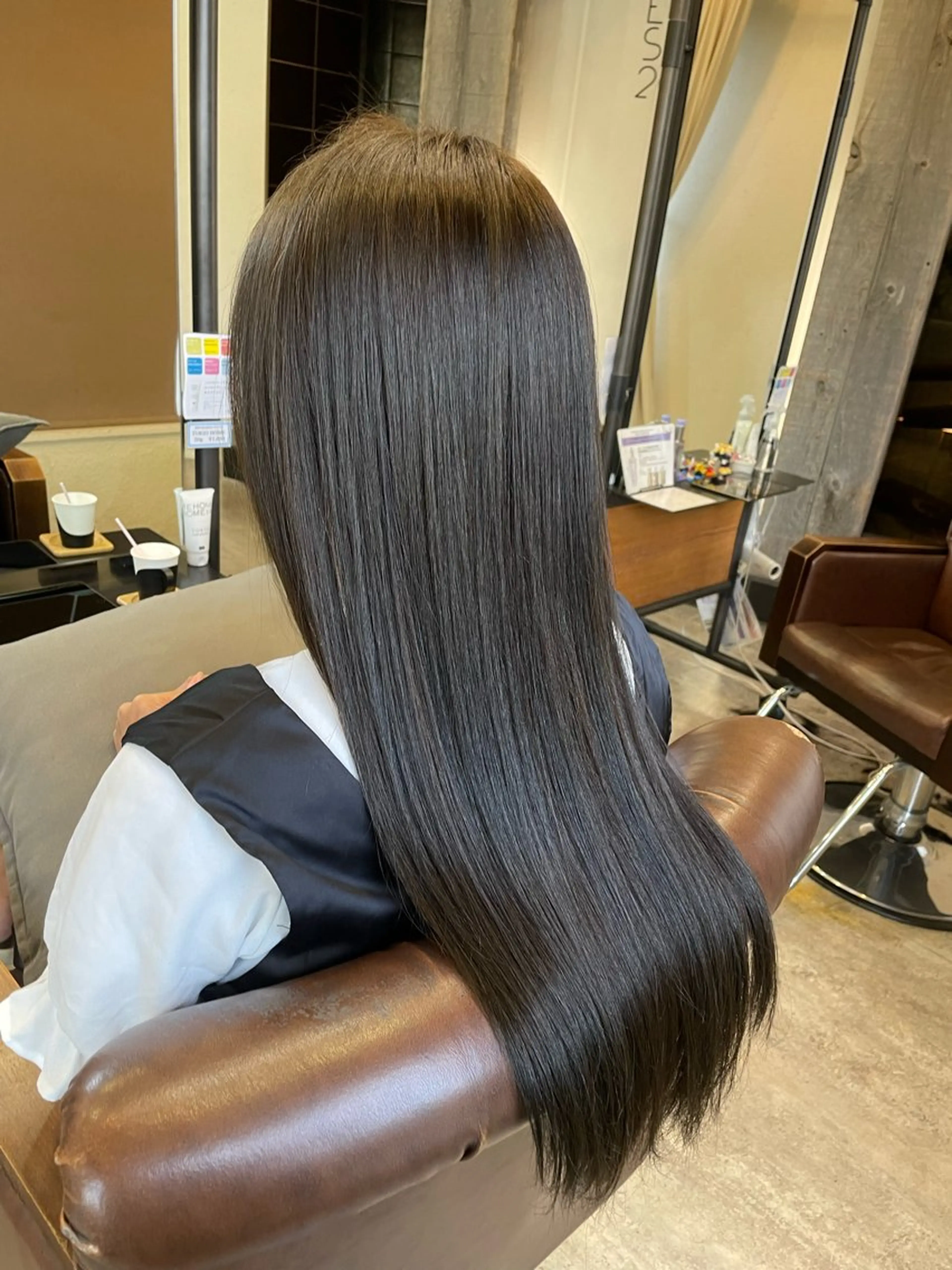 ロング RIKU 髪質改善/縮毛矯正のヘアスタイル