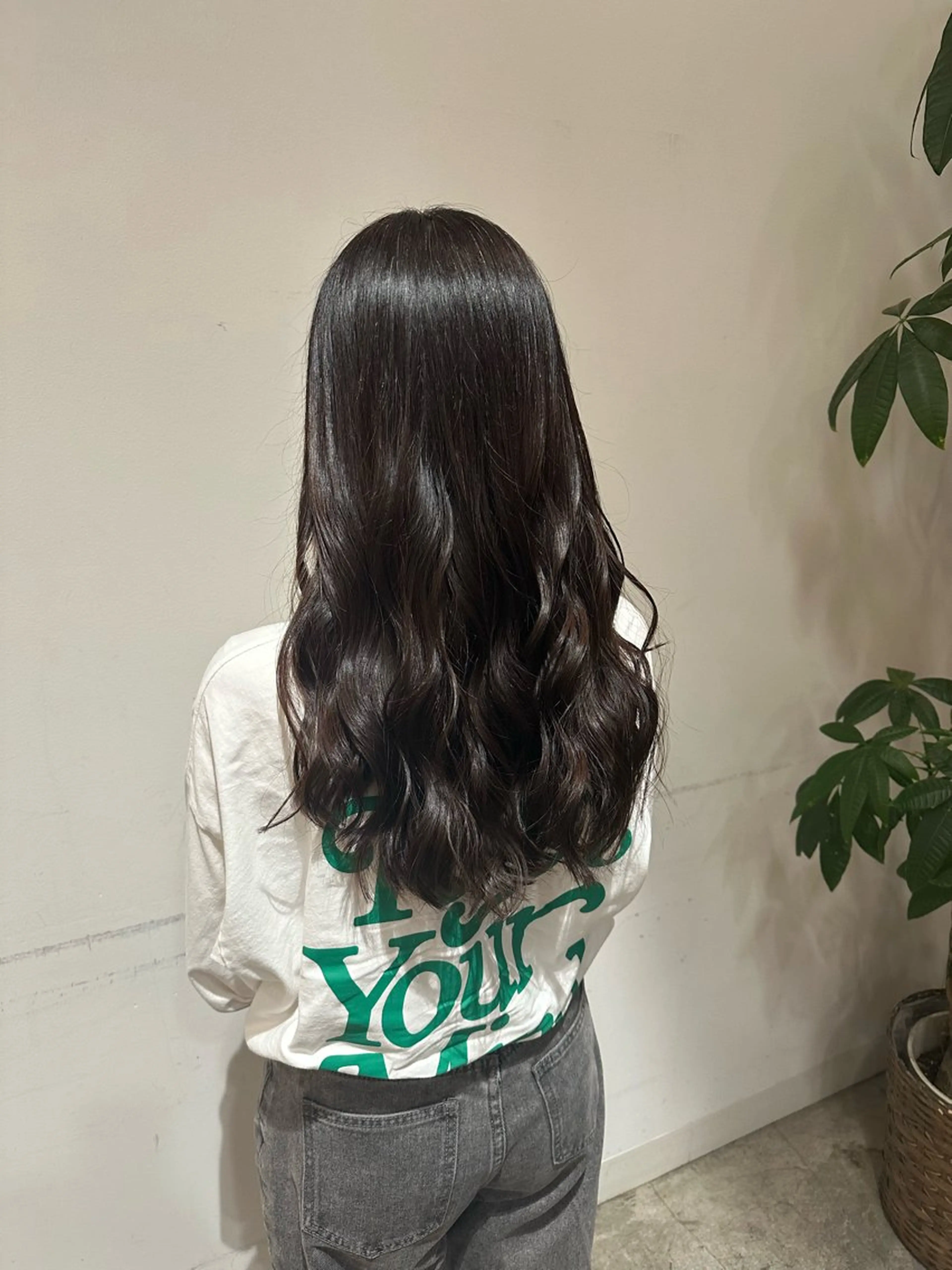 ロング 垣内 奈緒のヘアスタイル