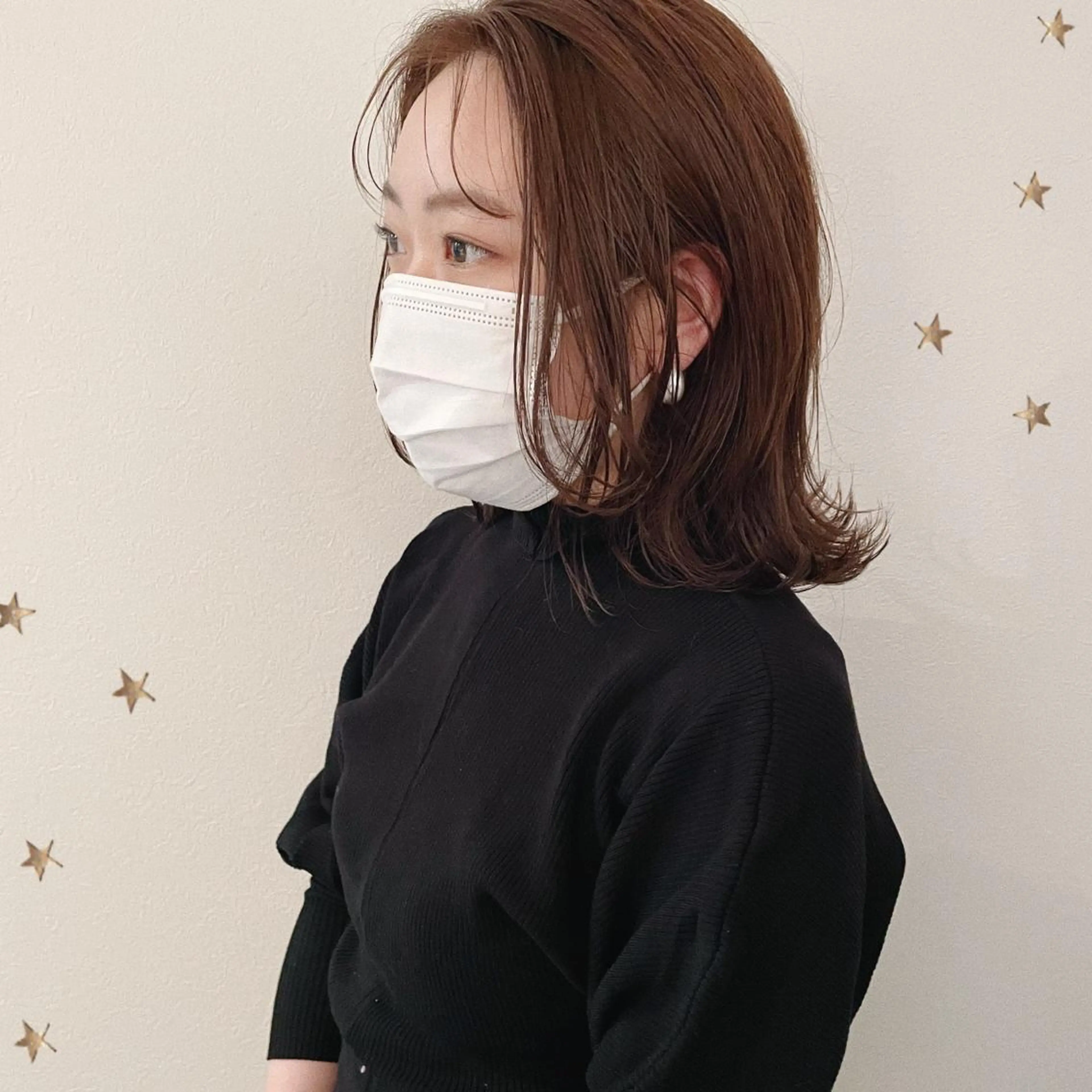 ミディアム カット salon AKIRA所属・市川 千夏のヘアスタイル