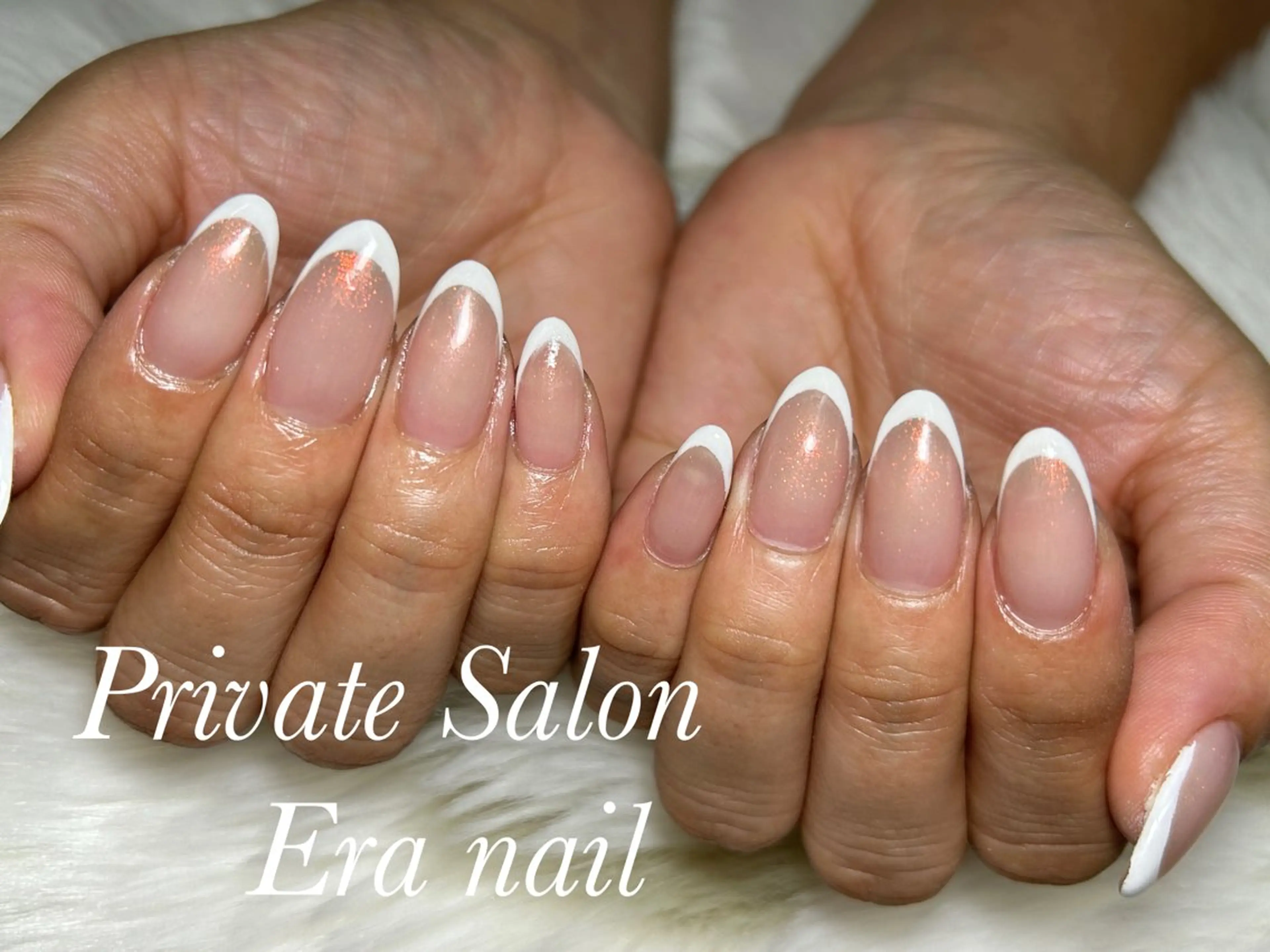 ネイル フレンチネイル ハンドネイル Era nailのネイルデザイン