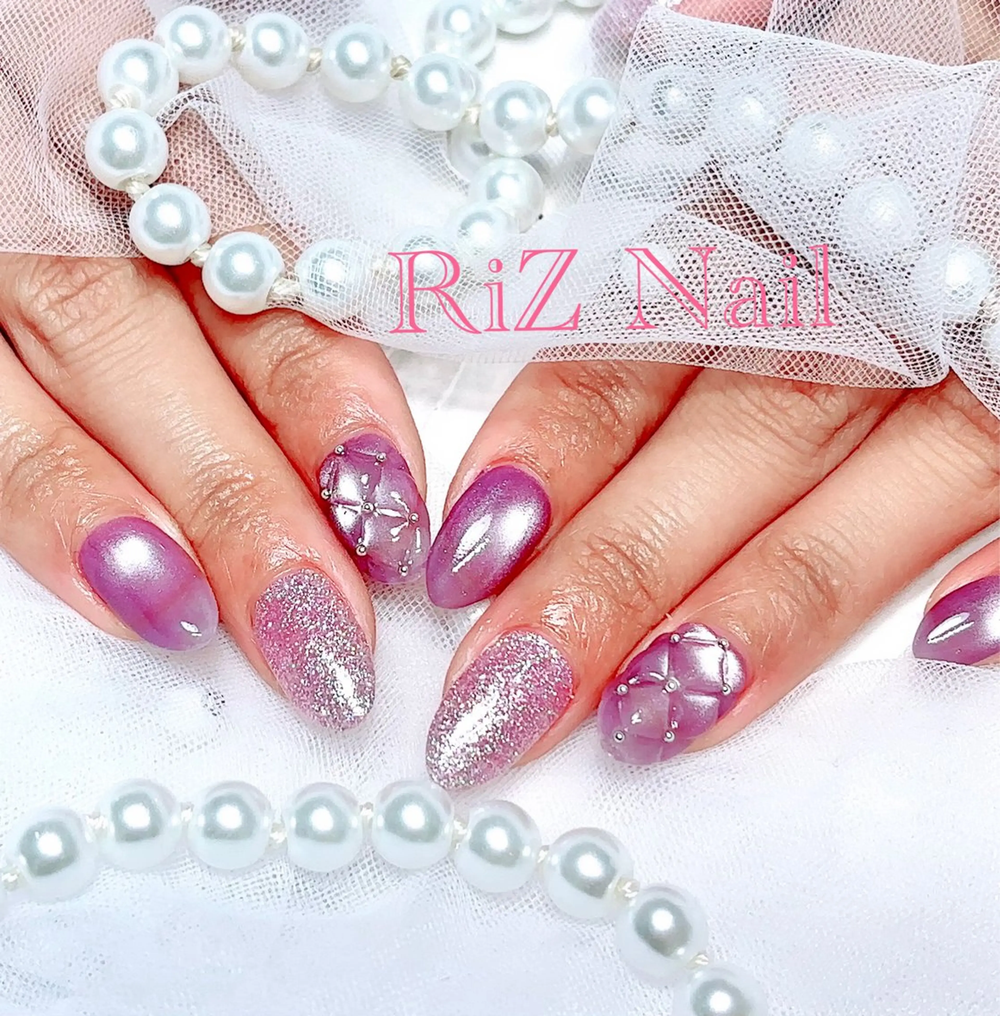 ネイル ハンドネイル RiZ nail salonのネイルデザイン