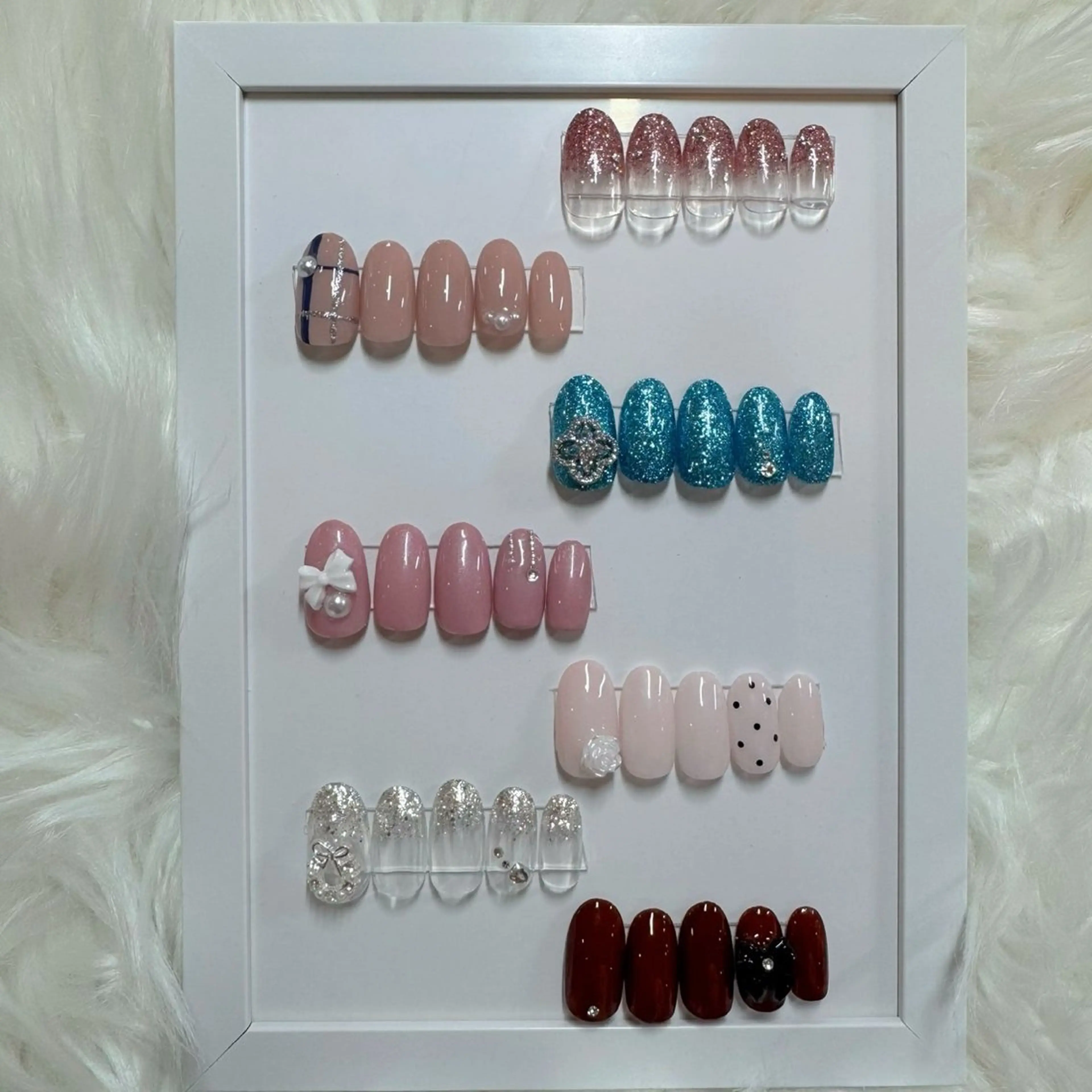 【オフ無料】Jr.ネイリスト定額メニュー🩵の写真