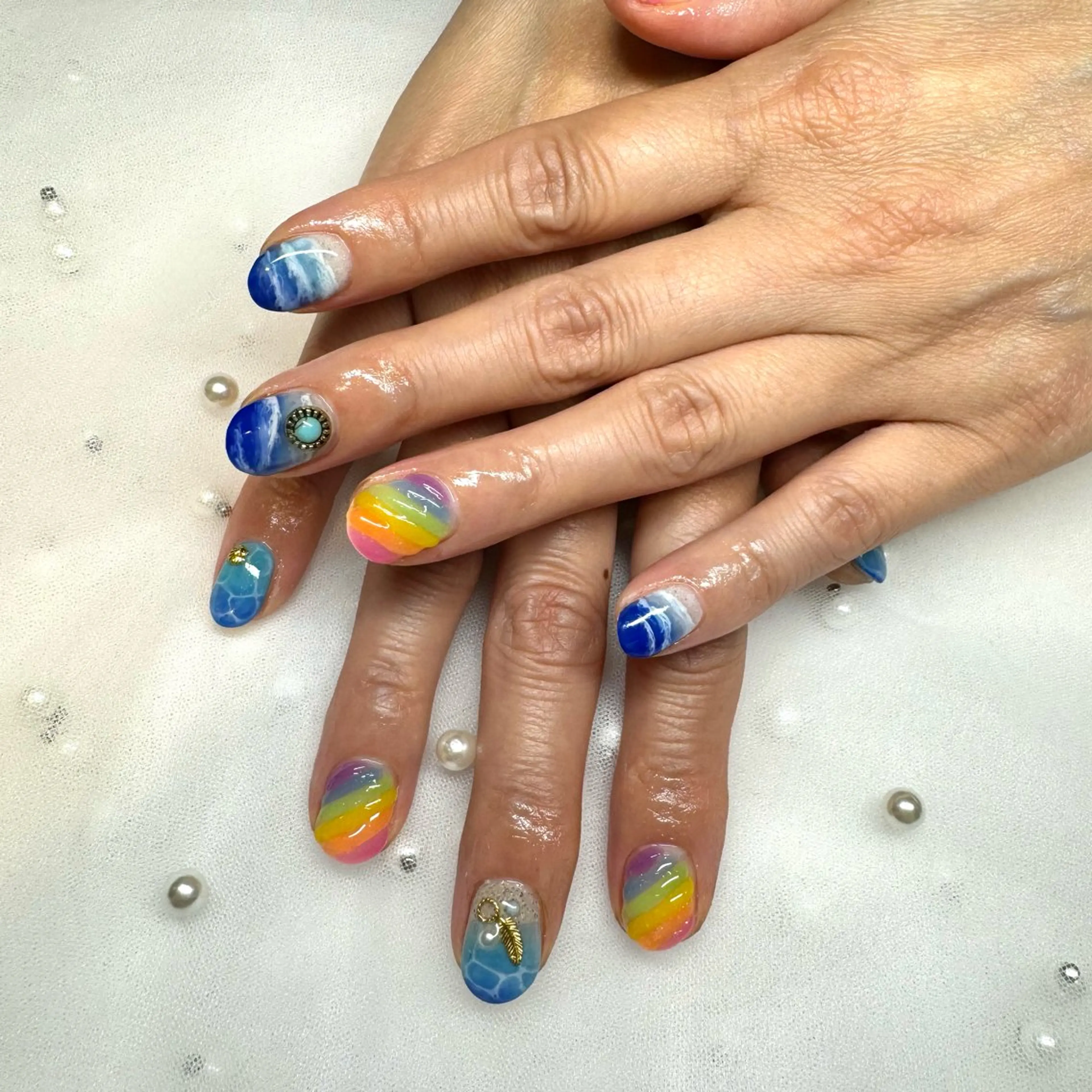 ネイル Ange blanc所属・Nail EAのネイルデザイン