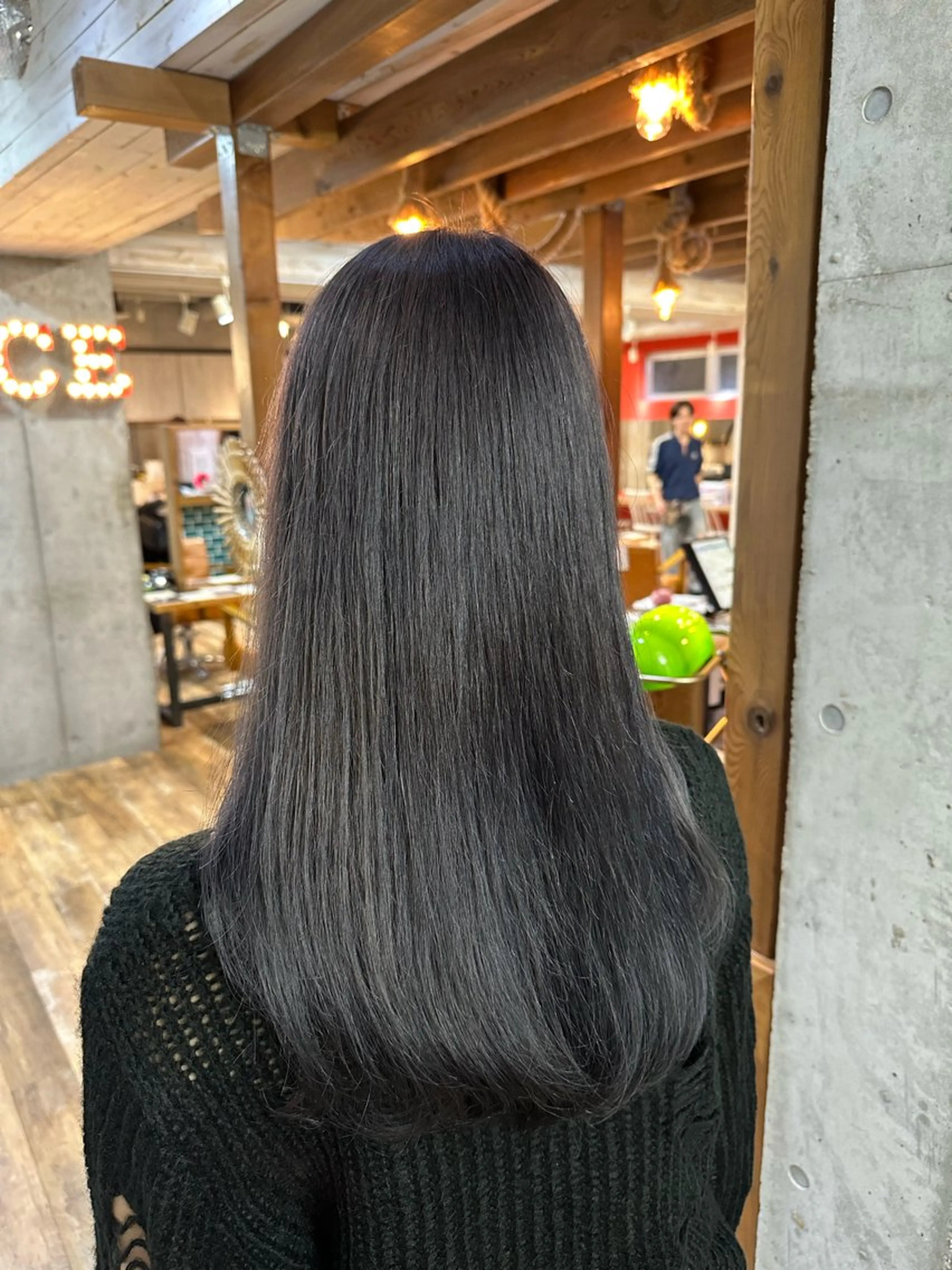 ワンカラー+3stepトリートメント🫧の写真