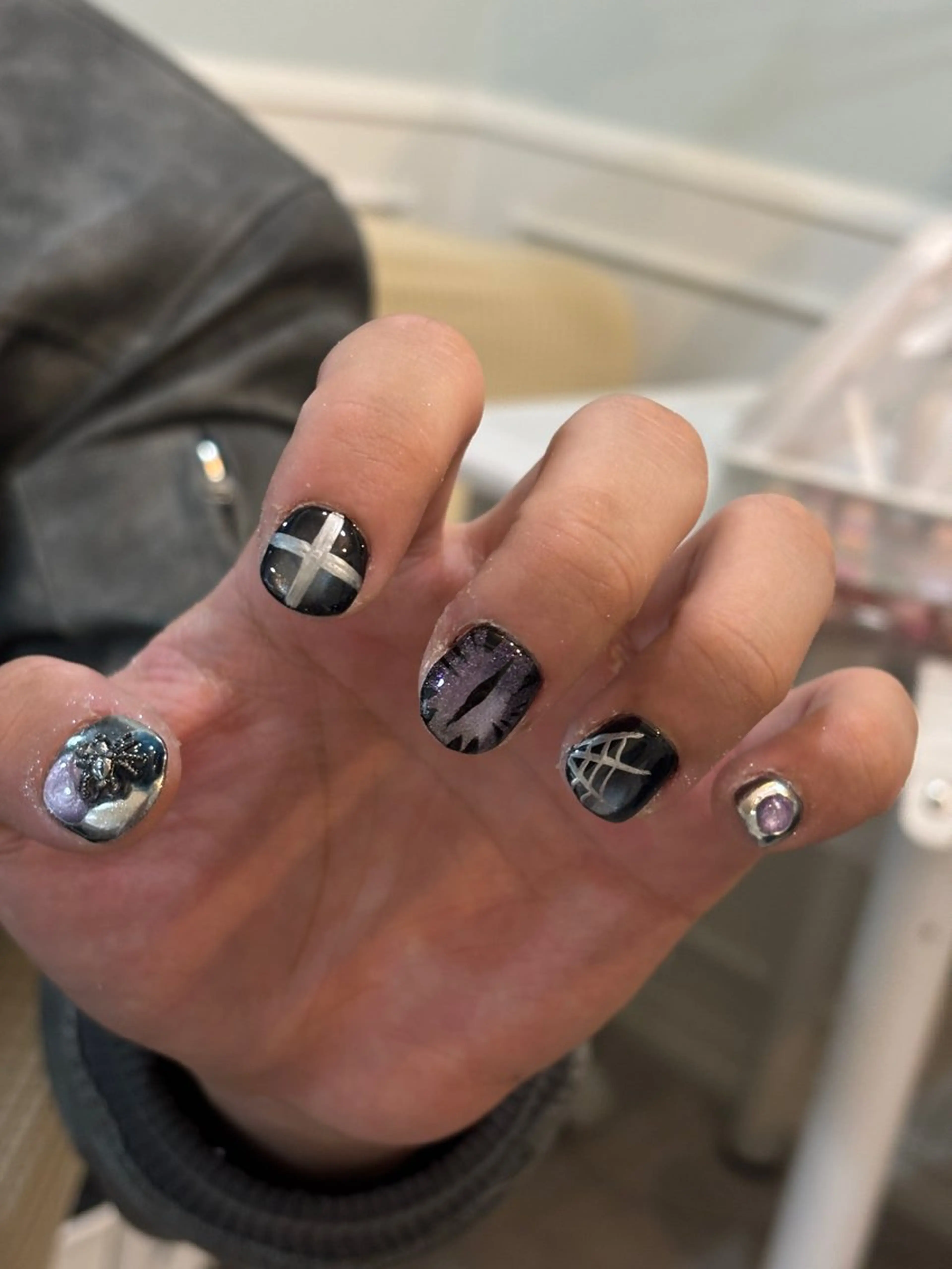 ネイル メンズネイル ハンドネイル HITOMI まおのネイルデザイン