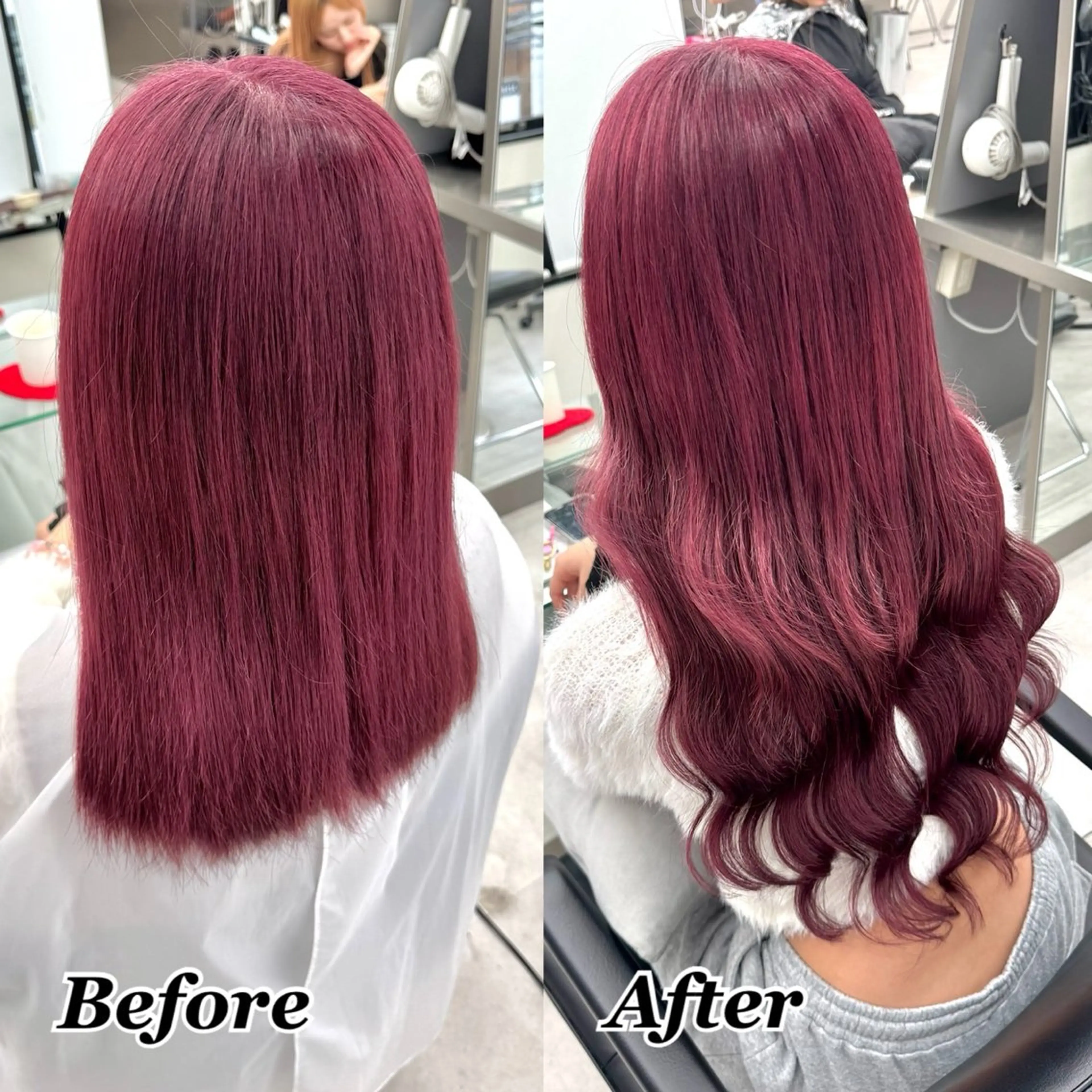 ヘアカラー エクステ ヘアメ🎀推しカラー 🥣横浜/しほ🧸のヘアスタイル