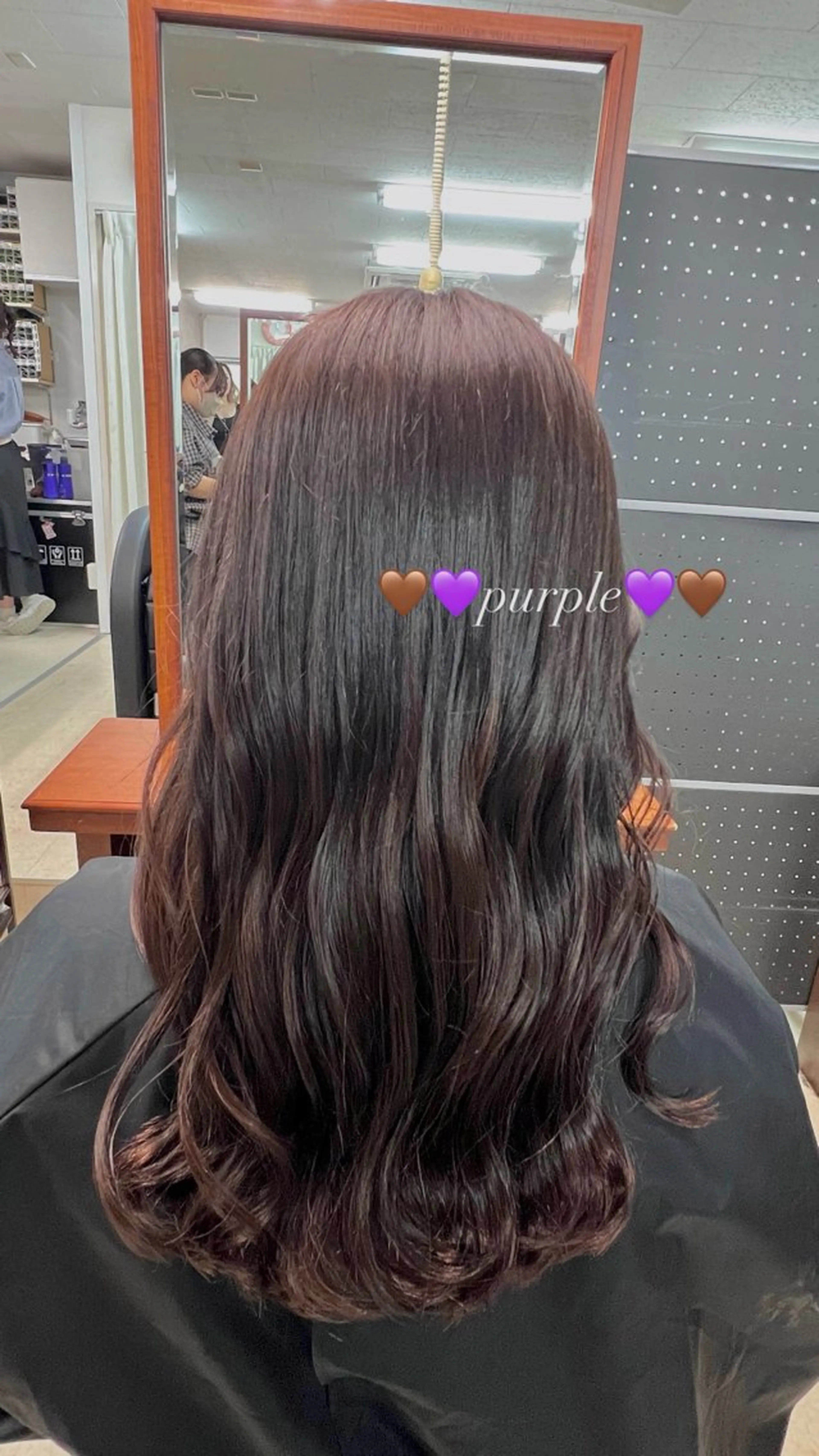 ロング カラー 🎀 SAKI 🎀 /plusj石巻中里のマツエク・マツパデザイン