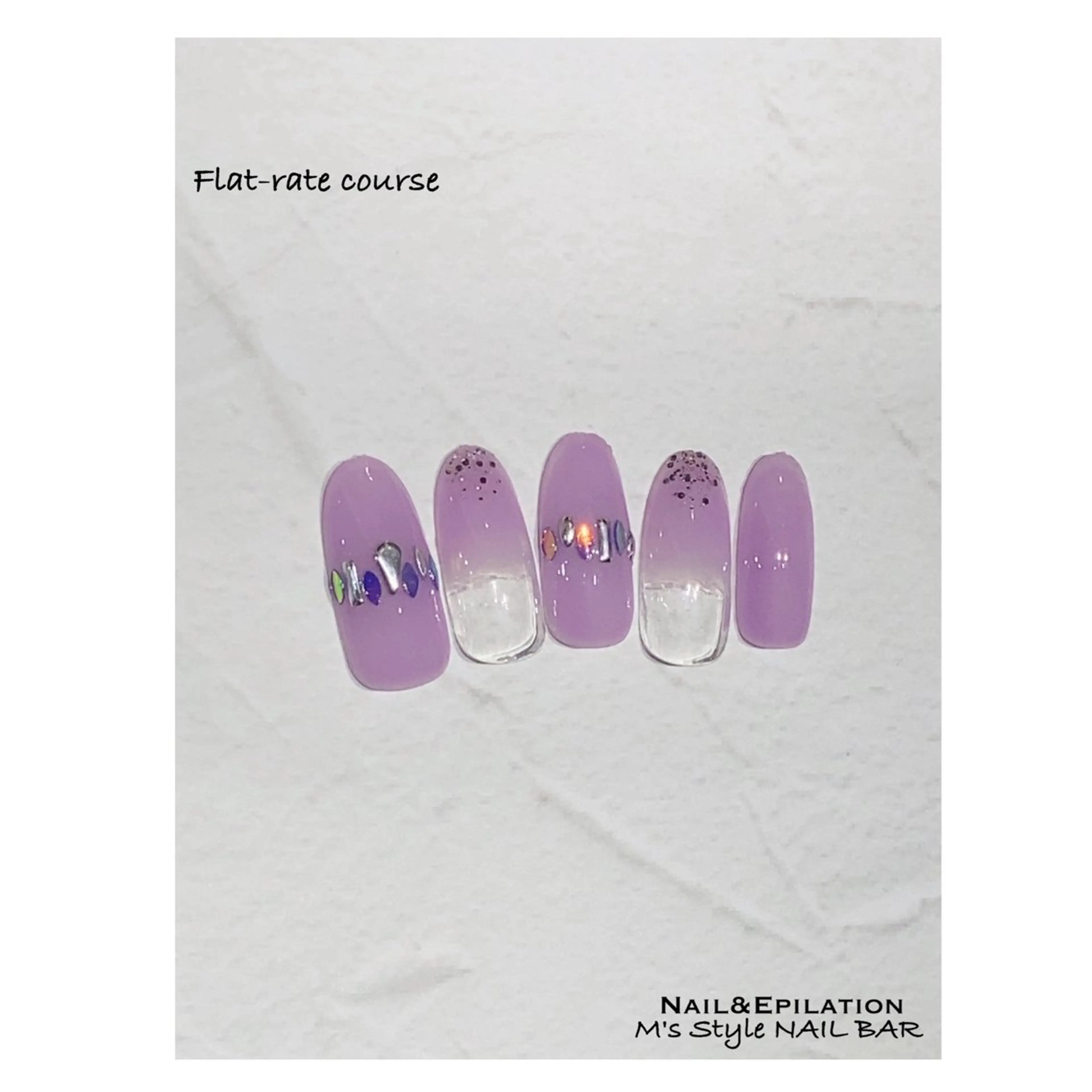 ネイル 成人式 フットネイル フレンチネイル ジェルネイル 韓国ネイル ハンドネイル M's Style NAIL BARのエステ・リラクイメージ