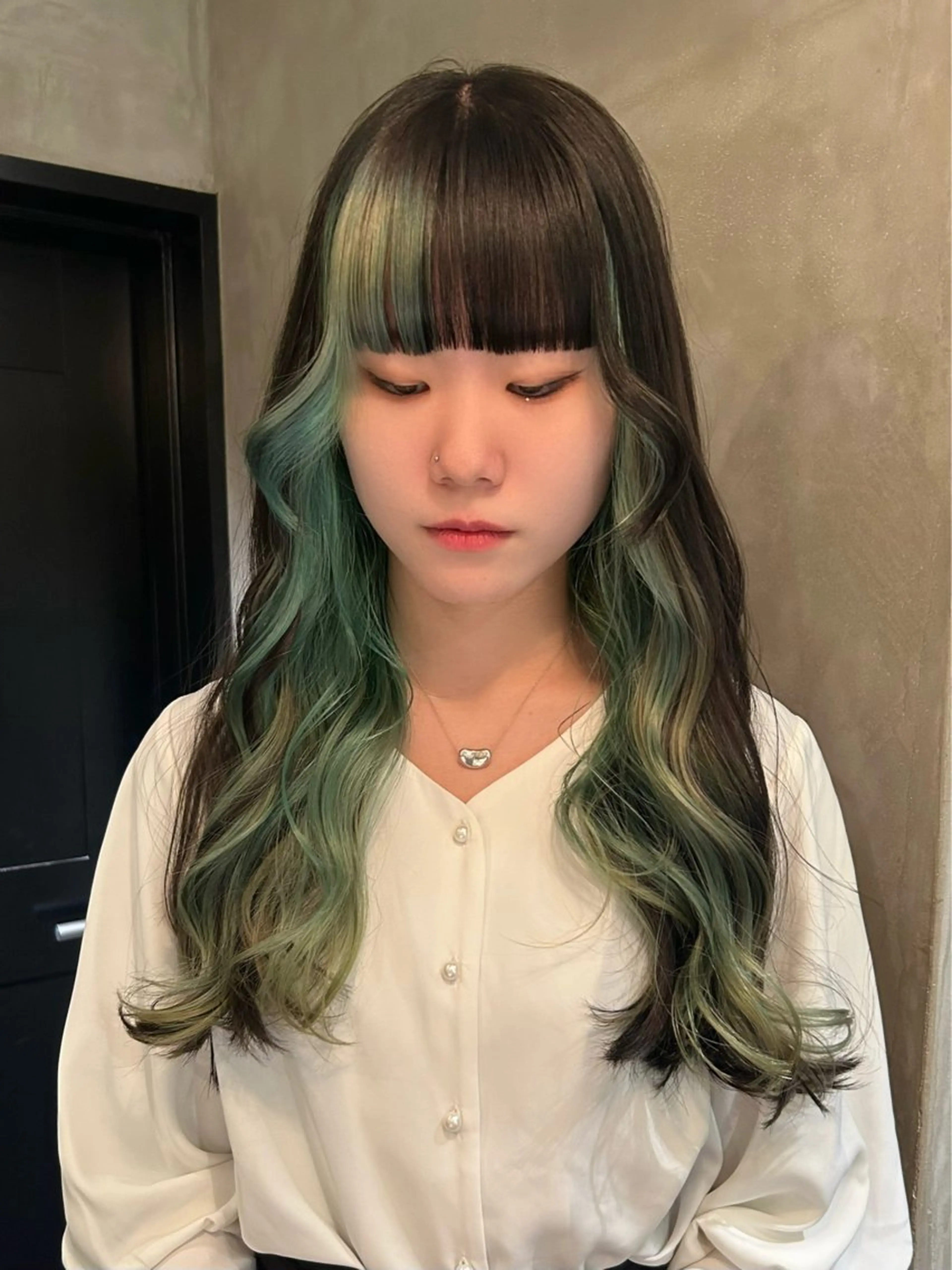 ロング カラー デザイン/アレンジ ❤︎イシイレイのヘアスタイル