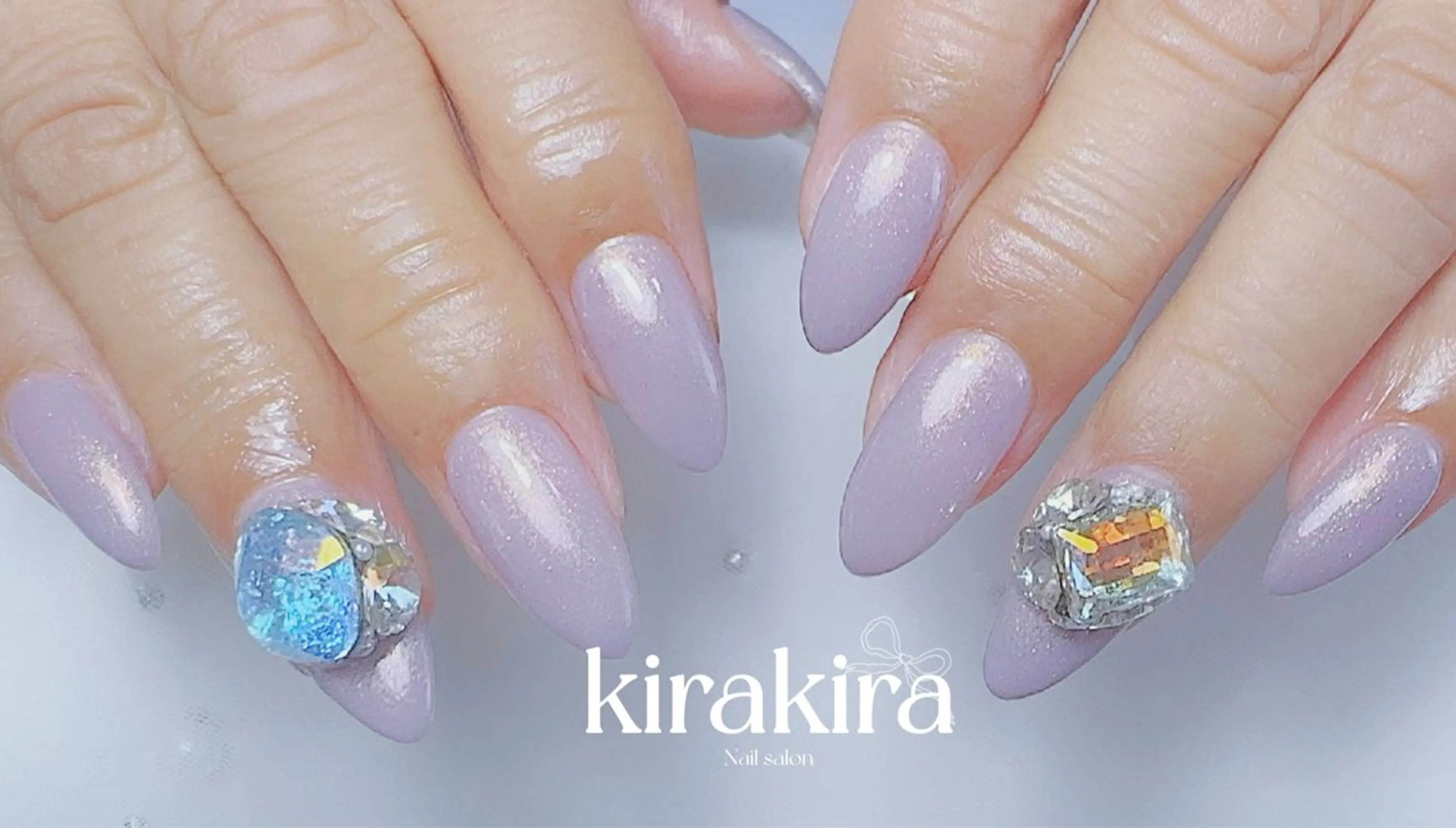 ネイル フットネイル キラキラネイル ワンカラーネイル シンプルネイル Kirakira Nail salonのネイルデザイン