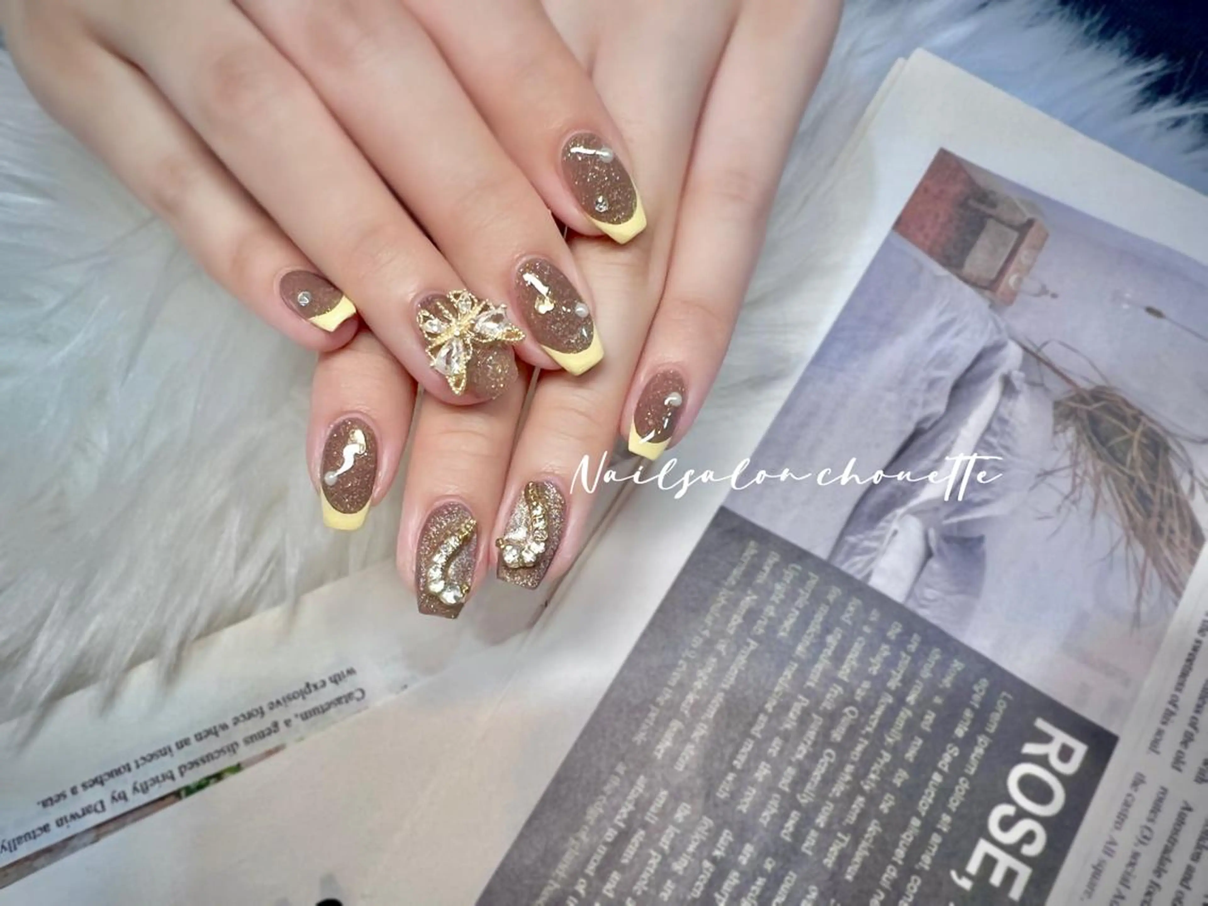 ミディアム ハンドネイル Chouette Nailのネイルデザイン