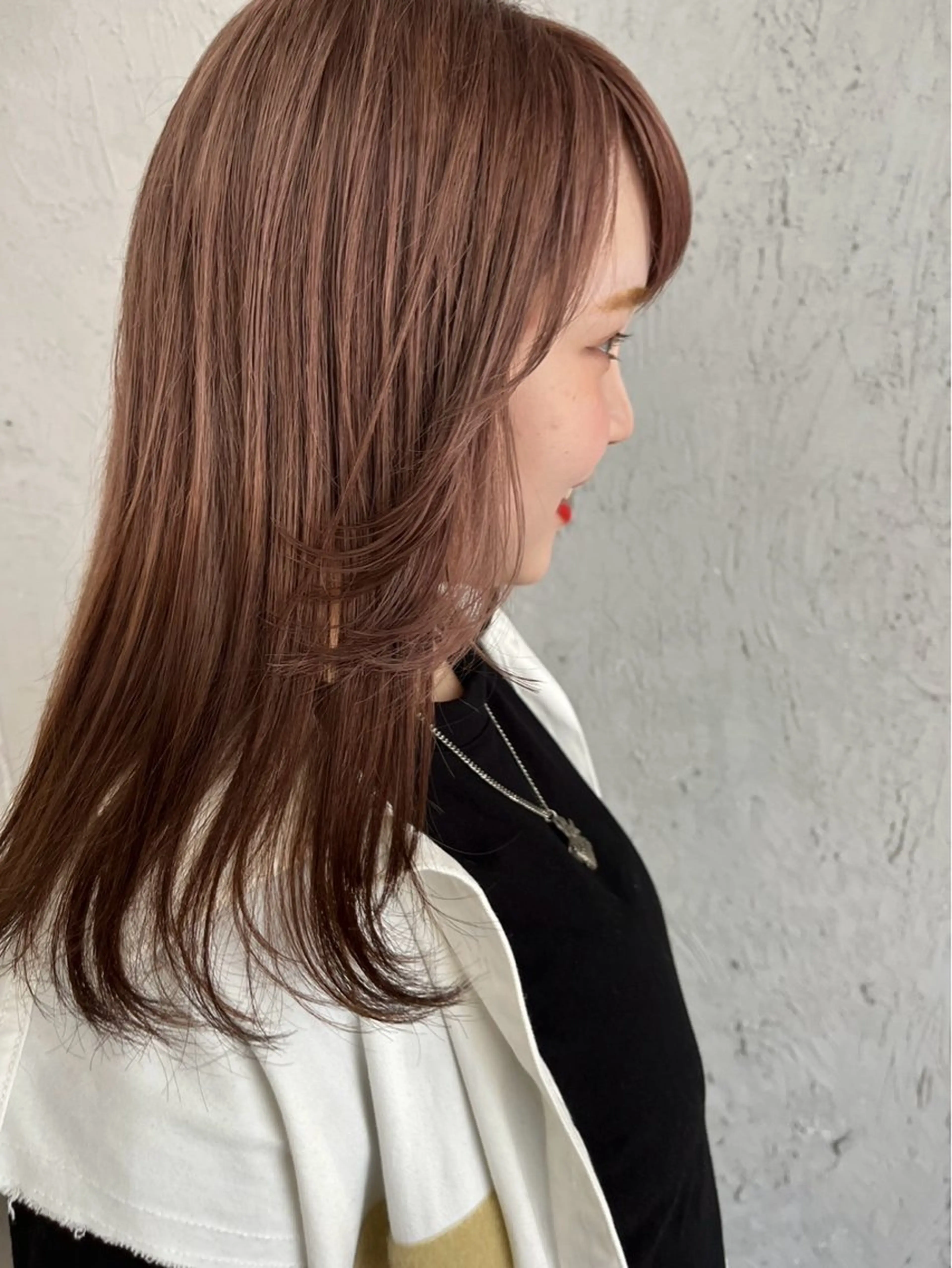 セミロング Mariana雛/ 西大分/ハイライトのヘアスタイル