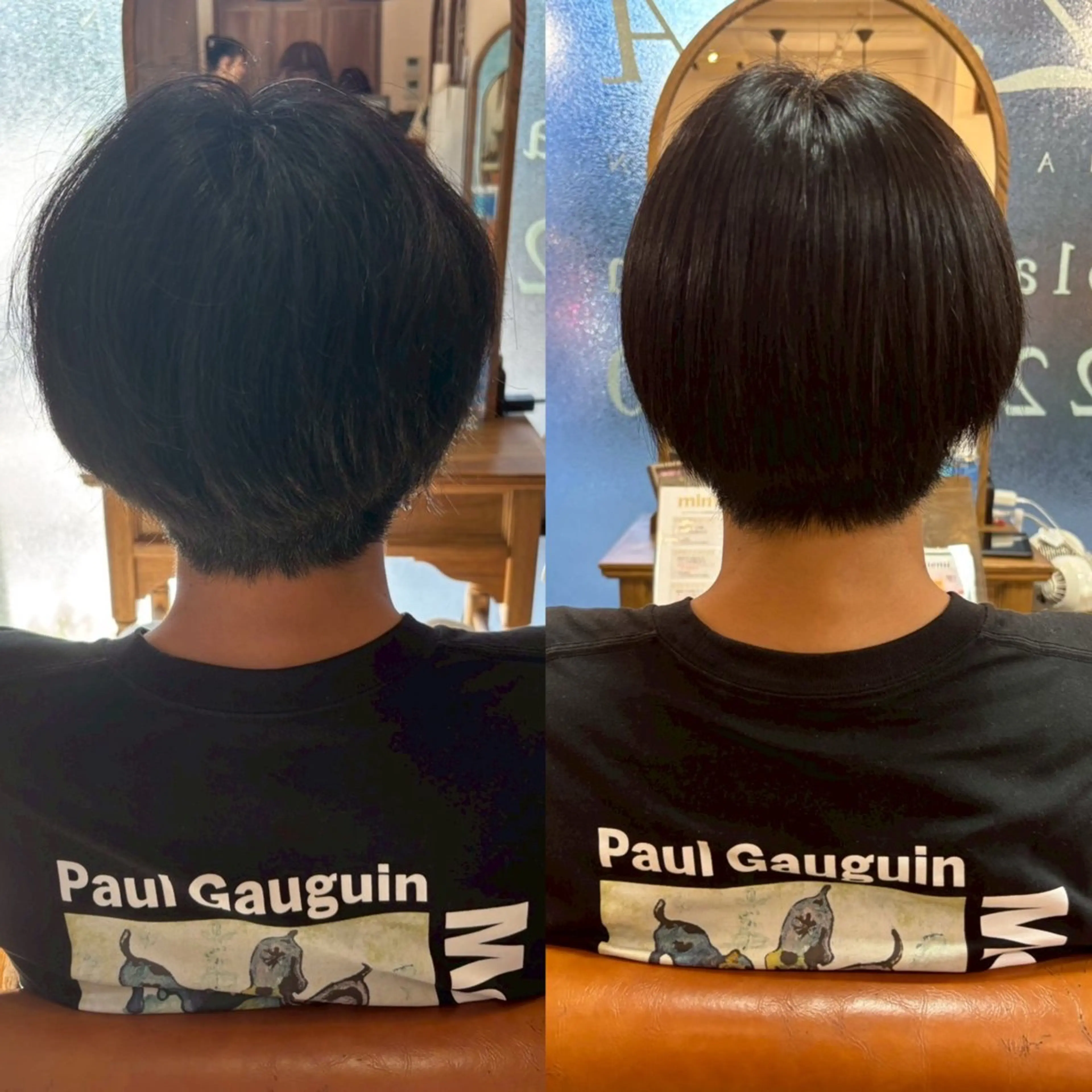 ショート メンズ 縮毛矯正 縮毛矯正 KUMA／髪質改善 🎀のヘアスタイル