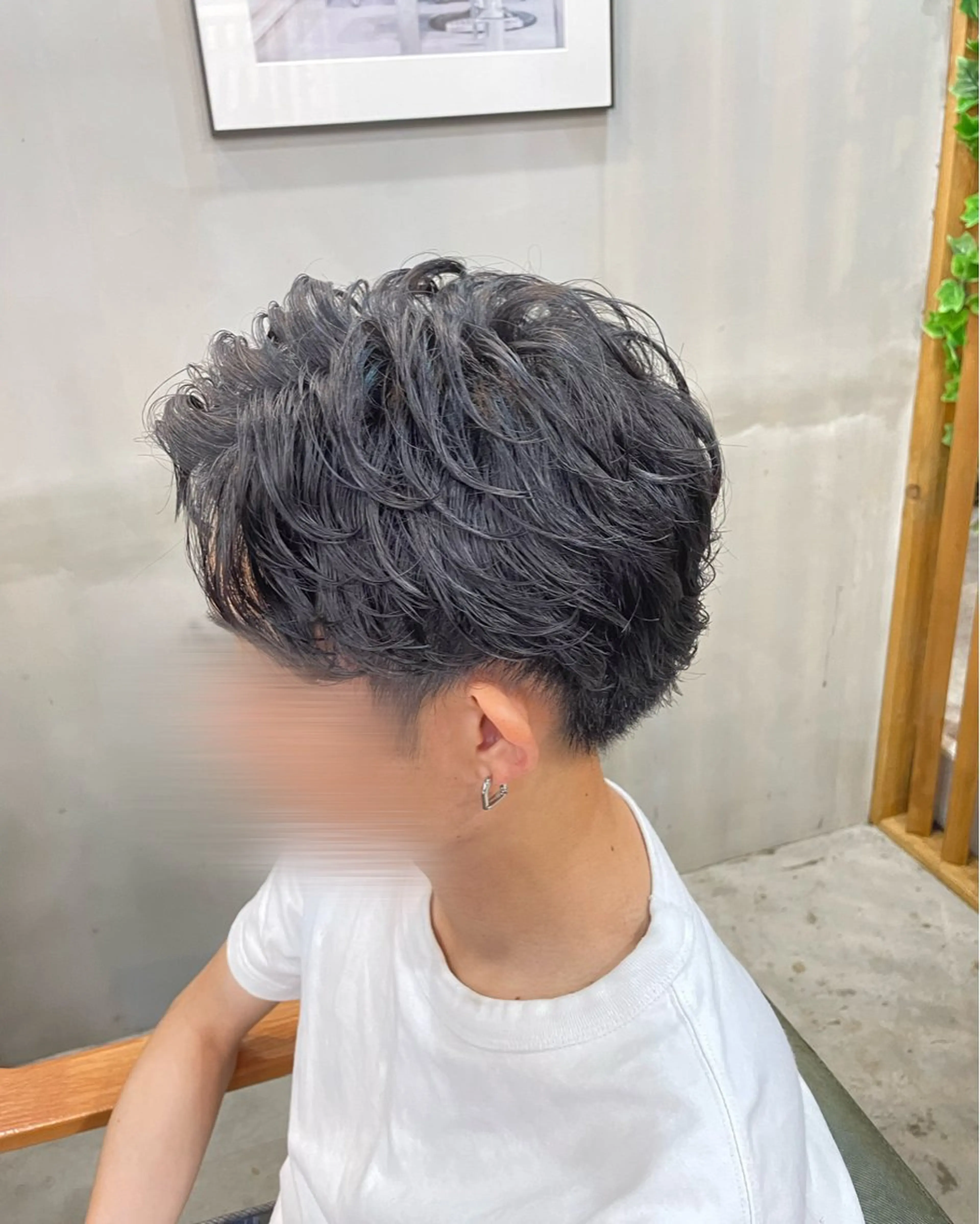 ショート パーマ メンズ フェザーパーマ メンズパーマ メンズ特化美容師 /yuumaのヘアスタイル