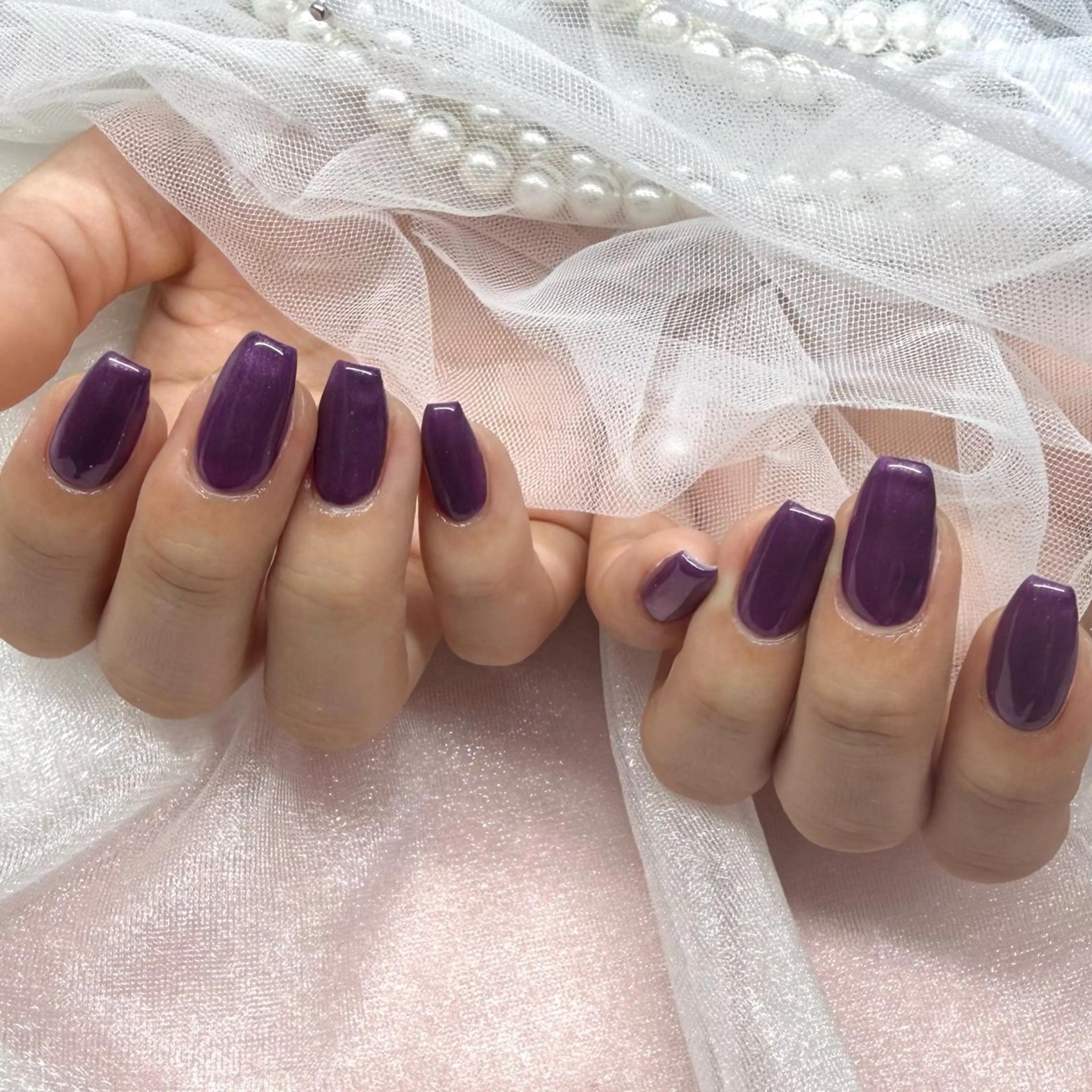 ネイル ワンカラーネイル Nailsalon MeMe YUMIのネイルデザイン